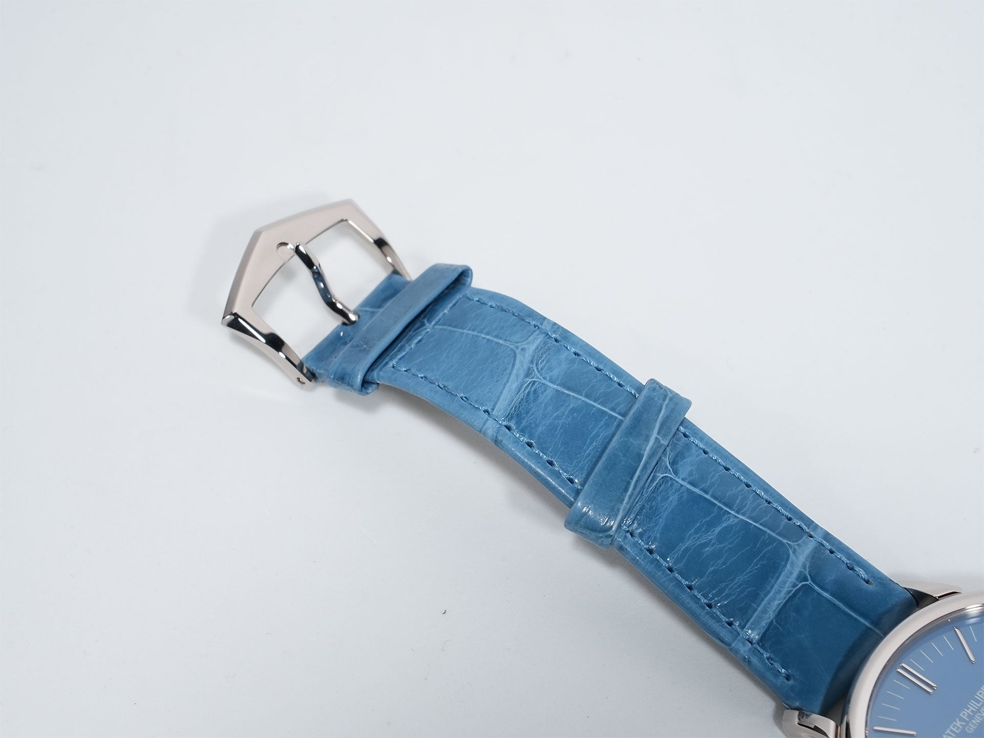 パテックフィリップ カラトラバ グランド エキシビジョン 東京2023 Ref.6127G-010/7127G-010 ホワイトゴールド ラックライトブルー(スカイブルー) ライラックトーン(パープル)文字盤 美品 7wmc4w93