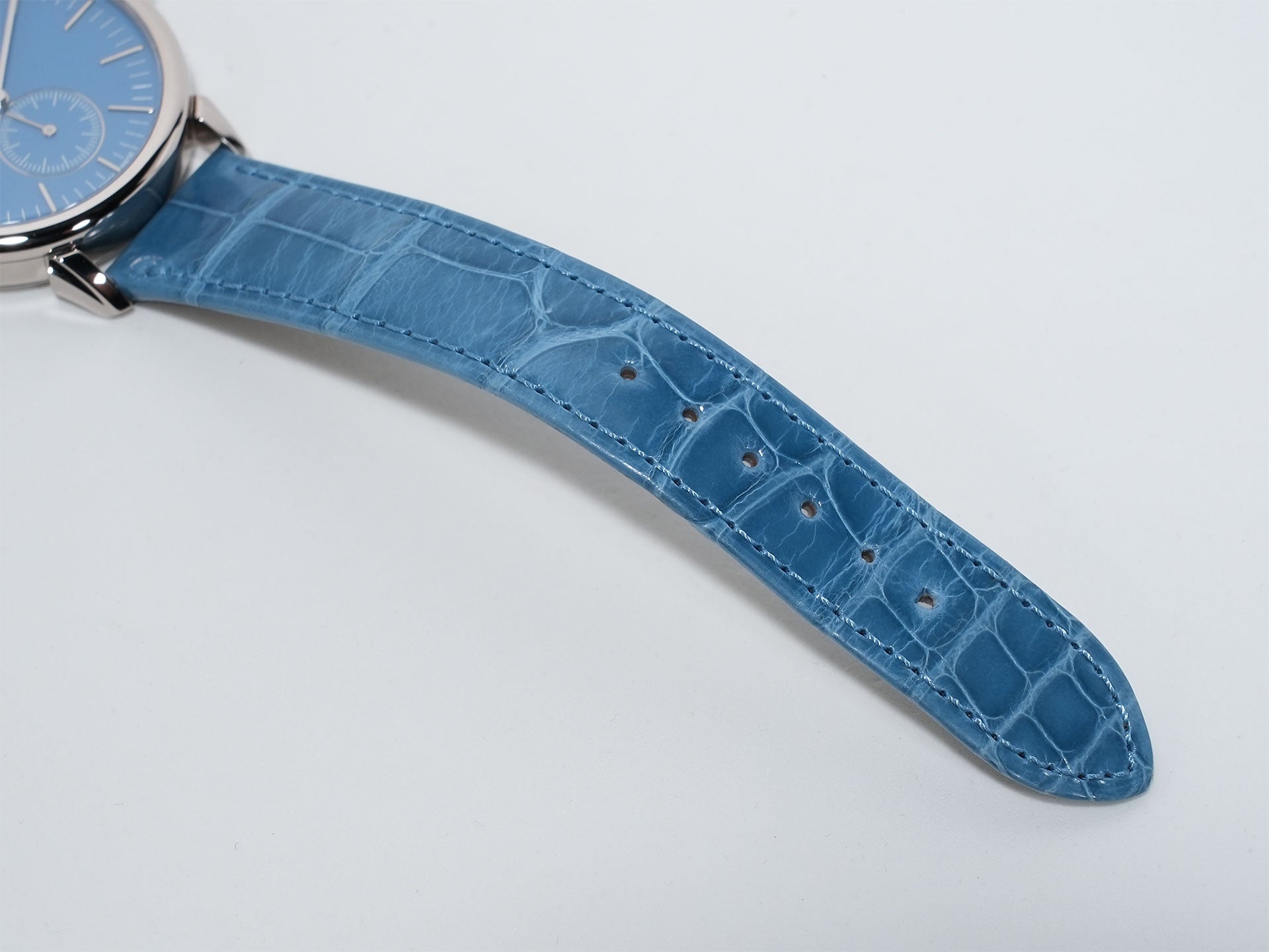 パテックフィリップ カラトラバ グランド エキシビジョン 東京2023 Ref.6127G-010/7127G-010 ホワイトゴールド ラックライトブルー(スカイブルー) ライラックトーン(パープル)文字盤 美品 7wmc4w93