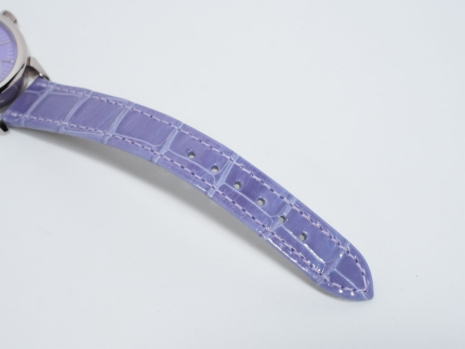 パテックフィリップ カラトラバ グランド エキシビジョン 東京2023 Ref.6127G-010/7127G-010 ホワイトゴールド ラックライトブルー(スカイブルー) ライラックトーン(パープル)文字盤 美品 7wmc4w93