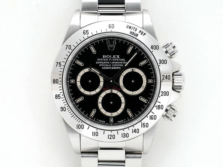 ロレックス デイトナ エルプリメロ Ref.16520 ステンレススチール ブラック文字盤 中古 as8vrp5m