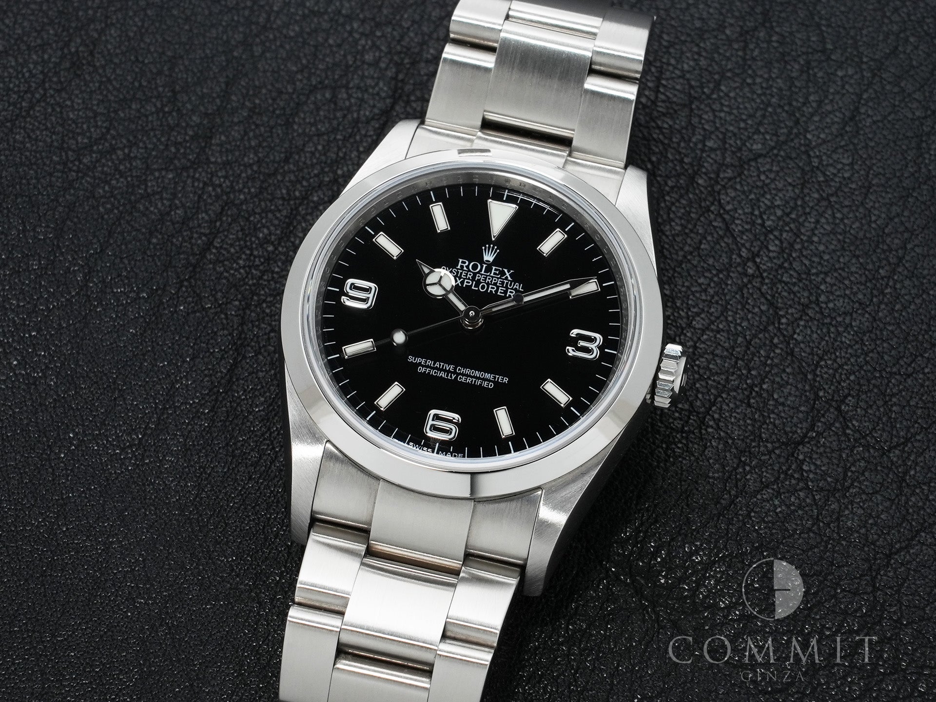 ロレックス エクスプローラーI Ref.114270 ステンレススチール ブラック文字盤 オイスターブレスレット 中古 76imptve