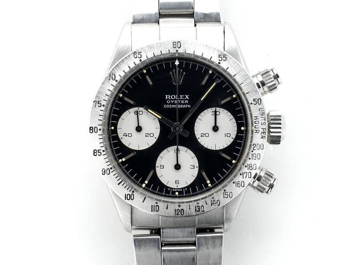 ロレックス デイトナ Ref.6265 ステンレススチール ブラック文字盤 中古 kni243b2