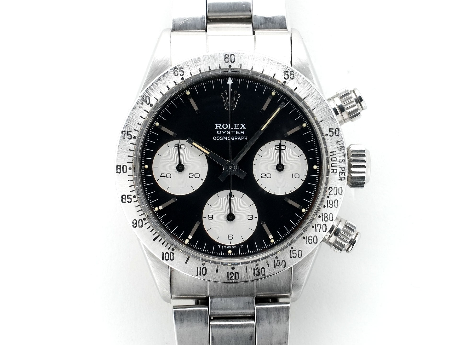 ロレックス デイトナ Ref.6265 ステンレススチール ブラック文字盤 中古 kni243b2