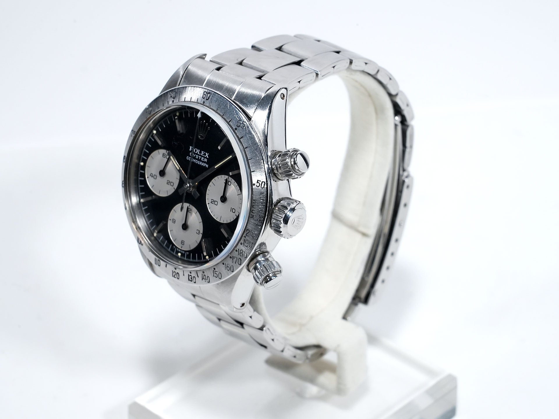 ロレックス デイトナ Ref.6265 ステンレススチール ブラック文字盤 中古 kni243b2