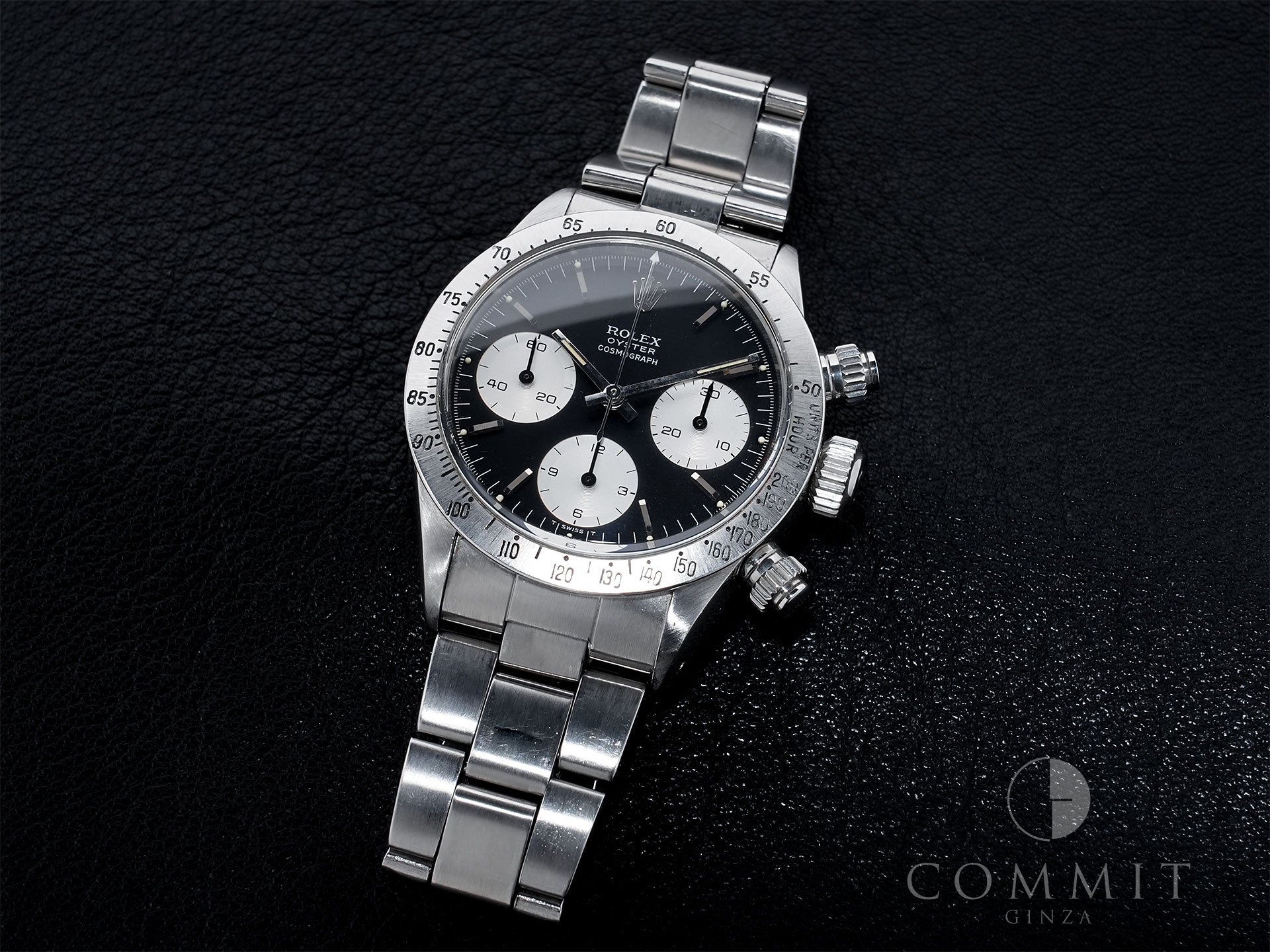 ロレックス デイトナ Ref.6265 ステンレススチール ブラック文字盤 中古 kni243b2