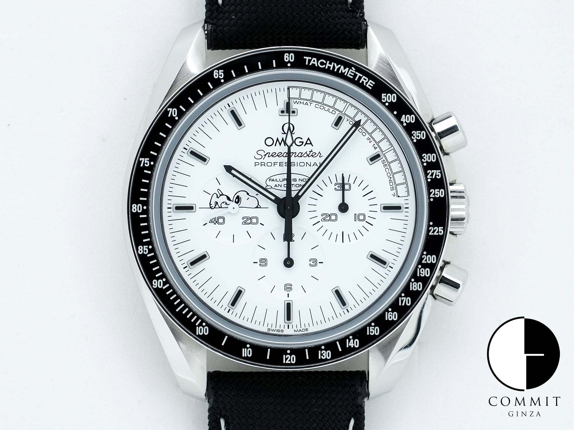 Omega Speedmaster Snoopy Ref. 311.32.42.30.04.003 Stainless Steel White Dial Pre-owned 88w8c4zt