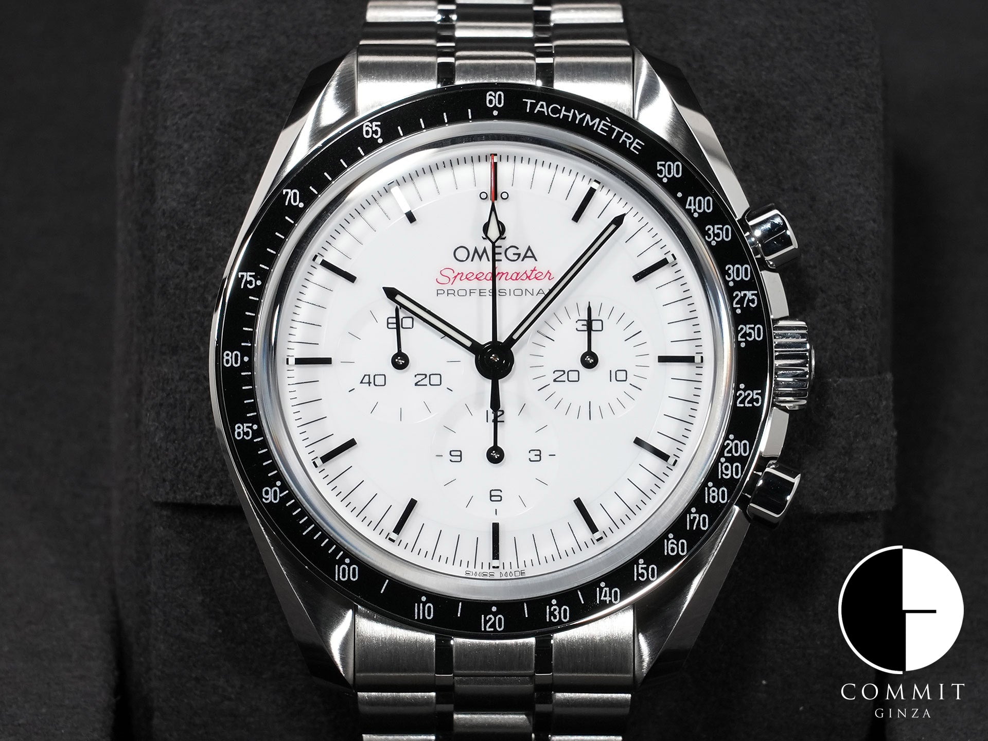 Omega Speedmaster Moonwatch Professional Ref. 310.30.42.50.04.001 Stainless Steel White Dial Unused ez7m7gbs