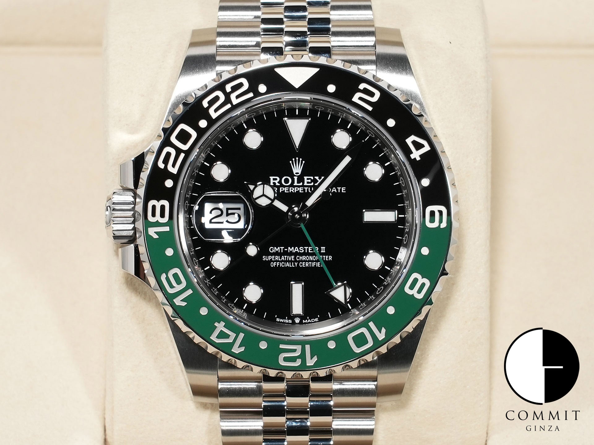 Rolex GMT-Master II Ref. 126720VTNR Stainless Steel Black Dial Jubilee Bracelet Unused rq5dvjnd