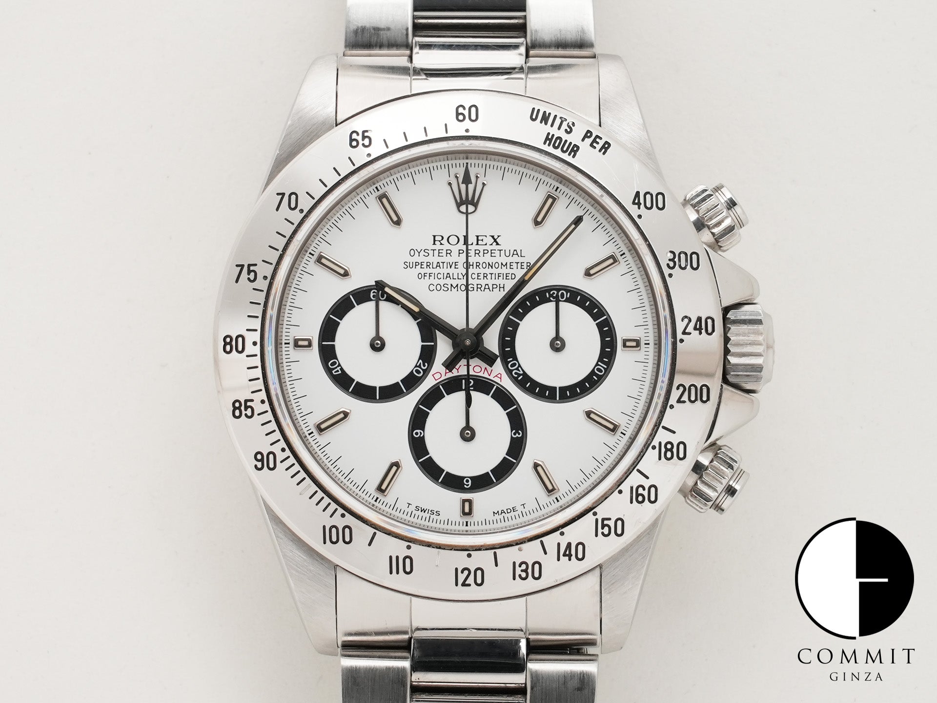 ロレックス デイトナ エルプリメロ Ref.16520 ステンレススチール ホワイト文字盤 中古 ound53tc