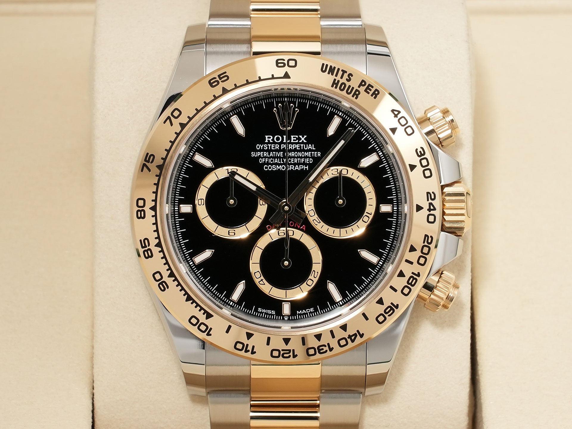 Rolex Daytona Ref. 126503 Stainless Steel/Yellow Gold Black Dial Unused bcytjj29