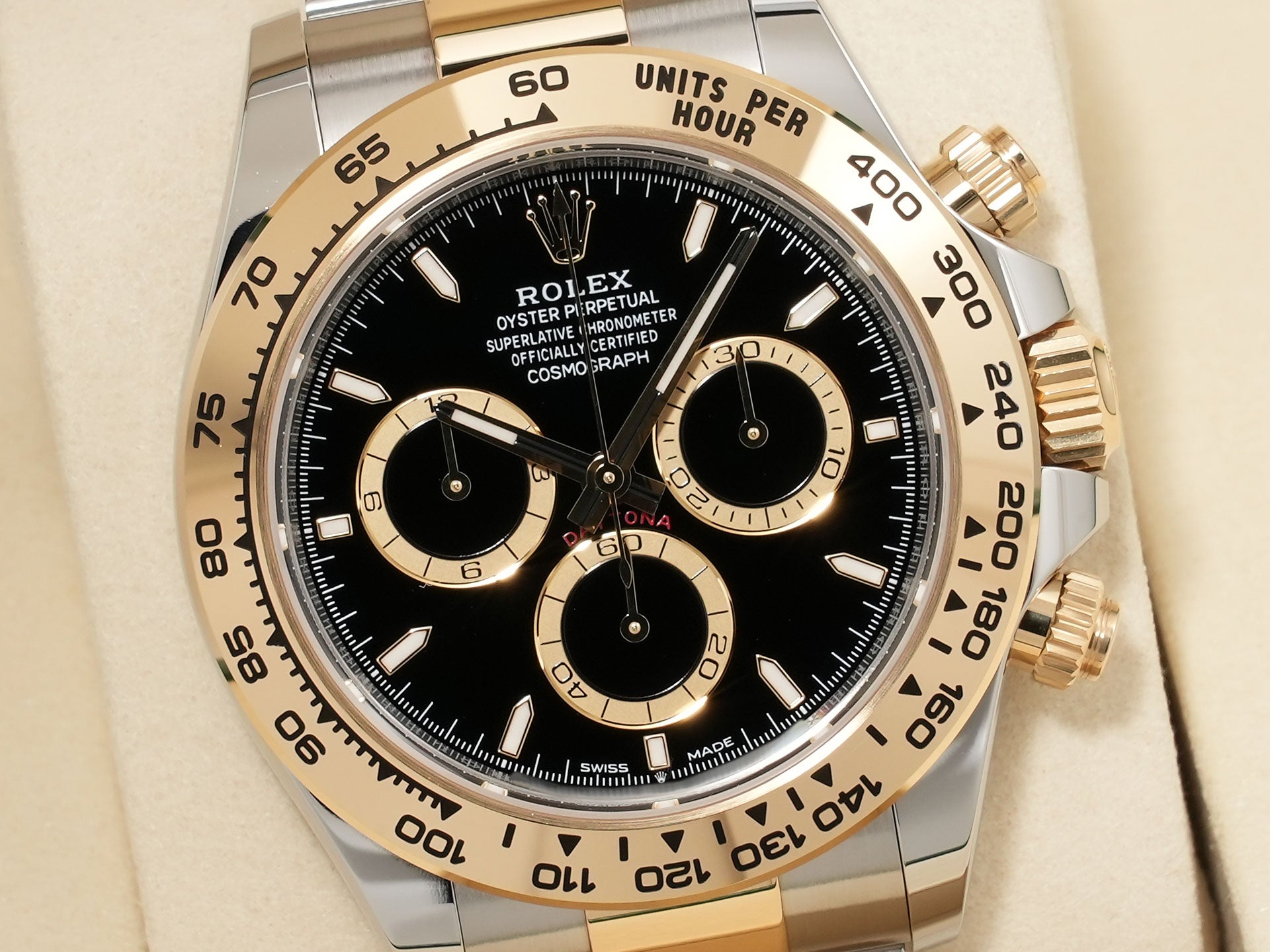 ロレックス デイトナ Ref.126503 ステンレススチール/イエローゴールド ブラック文字盤 未使用 bcytjj29