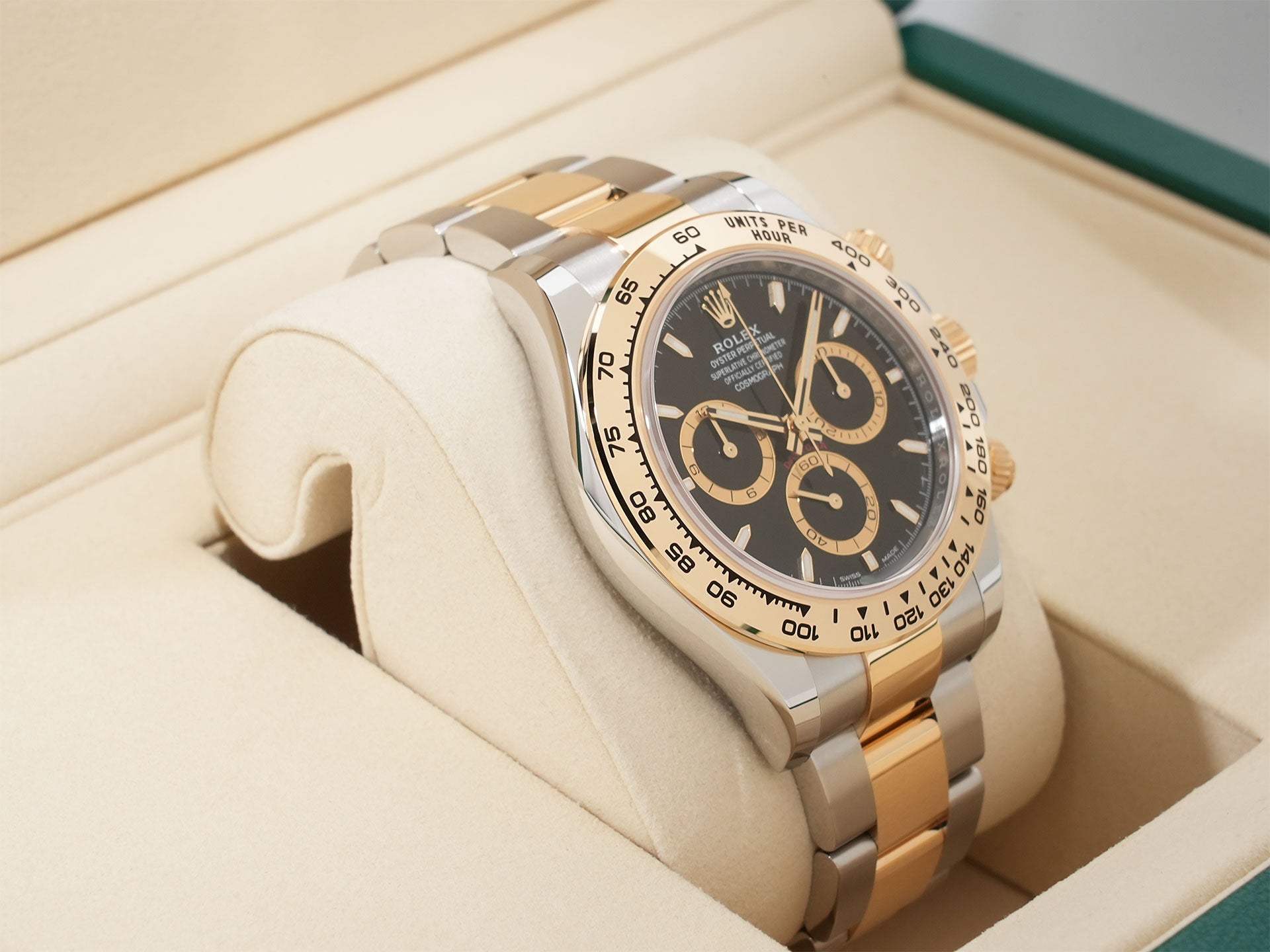 ロレックス デイトナ Ref.126503 ステンレススチール/イエローゴールド ブラック文字盤 未使用 bcytjj29