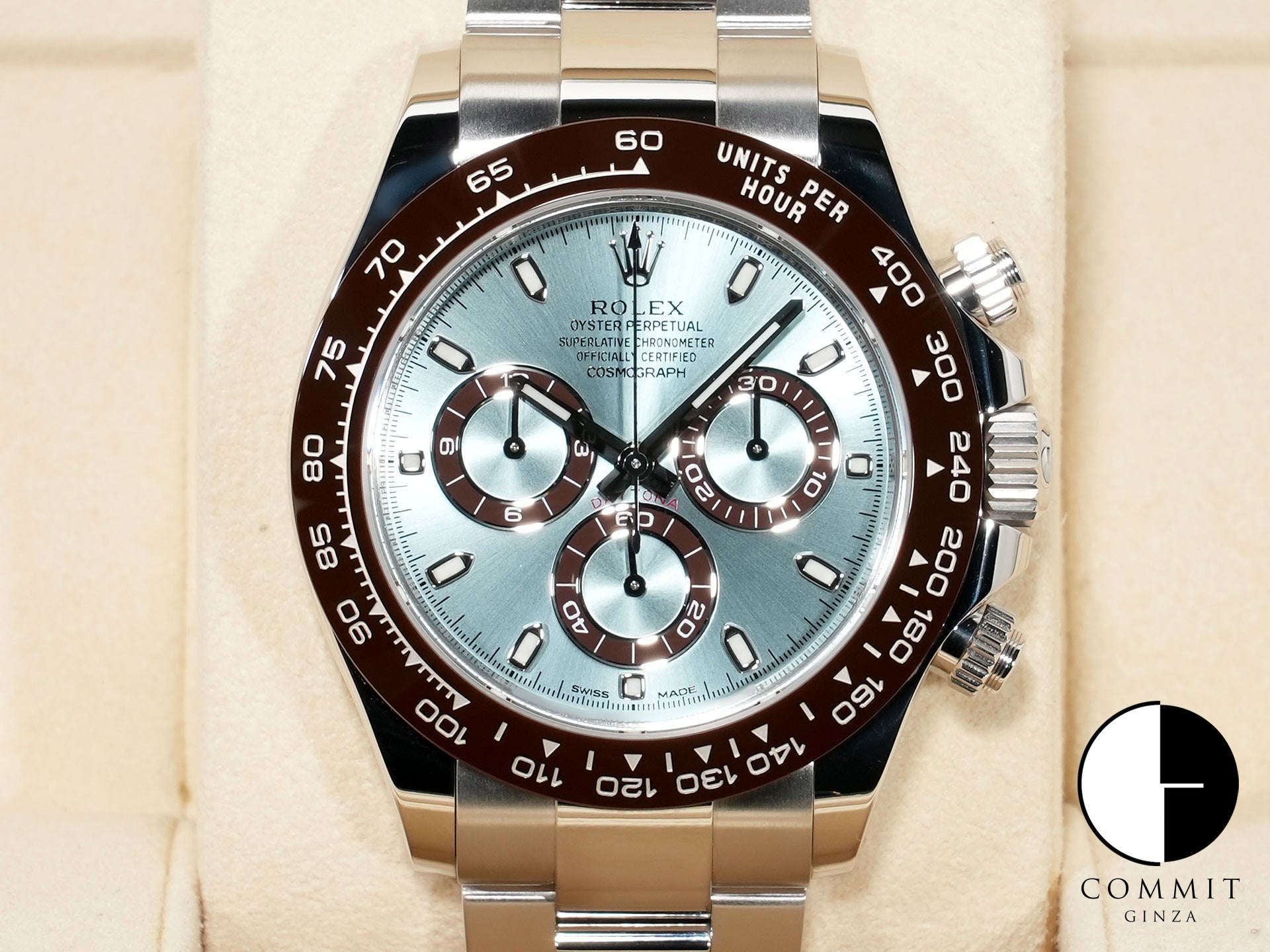 Rolex Daytona Ref. 116506 Platinum Ice Blue Dial Excellent Condition nq7zckxp