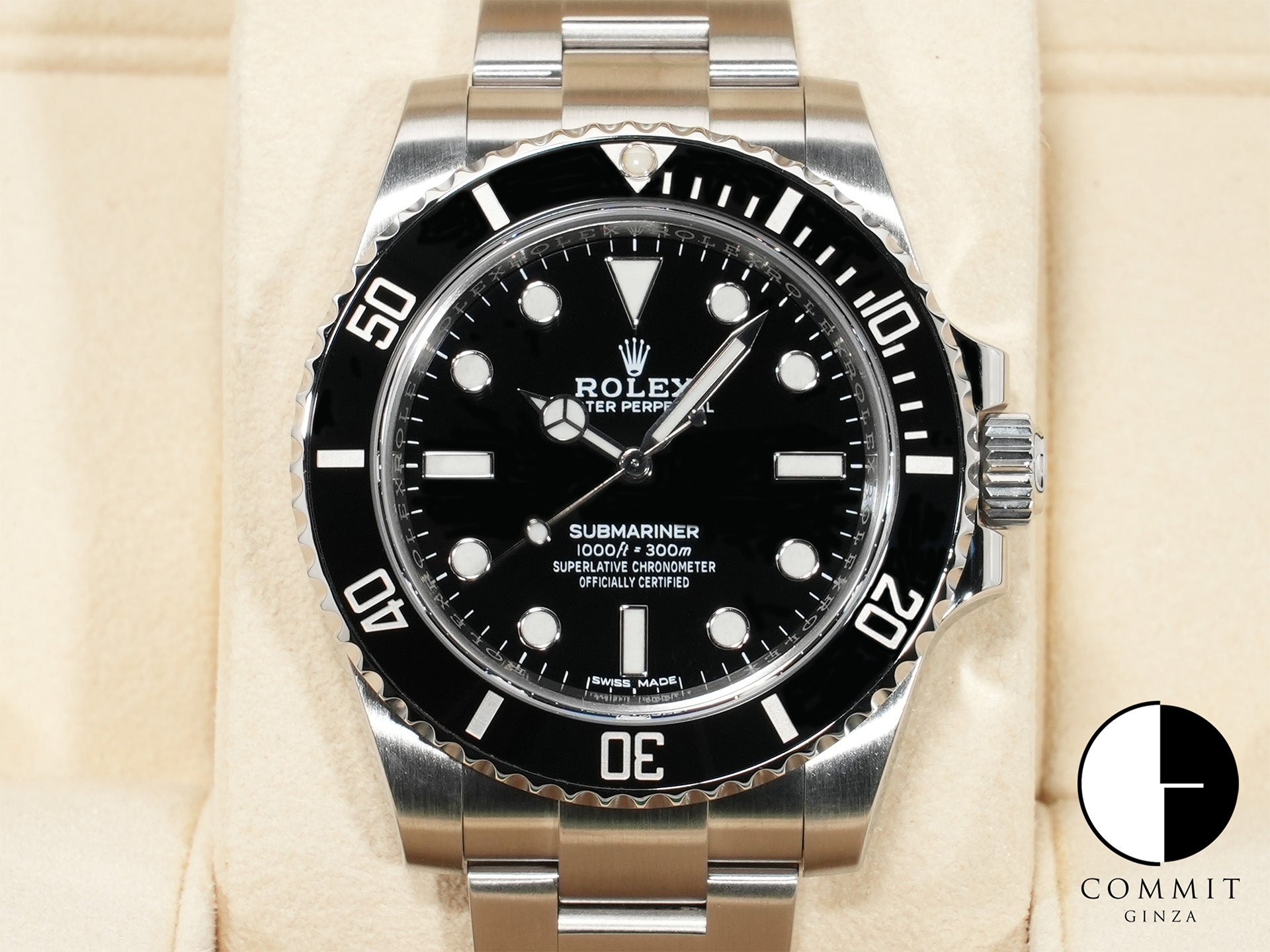 Rolex Submariner No Date Ref. 114060 Stainless Steel Black Dial Excellent Condition xqwtsr2w
