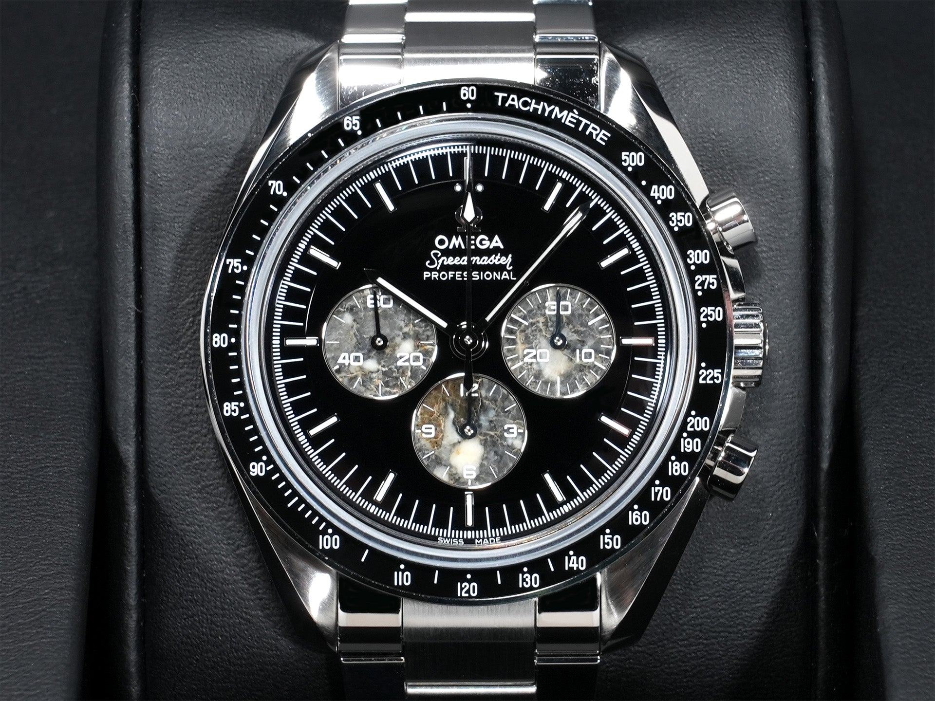 Omega Speedmaster Caliber 321 Professional Chronograph 42mm Ref. 311.93.42.30.99.001 Platinum Black Onyx Dial Excellent Condition nrg7iiju