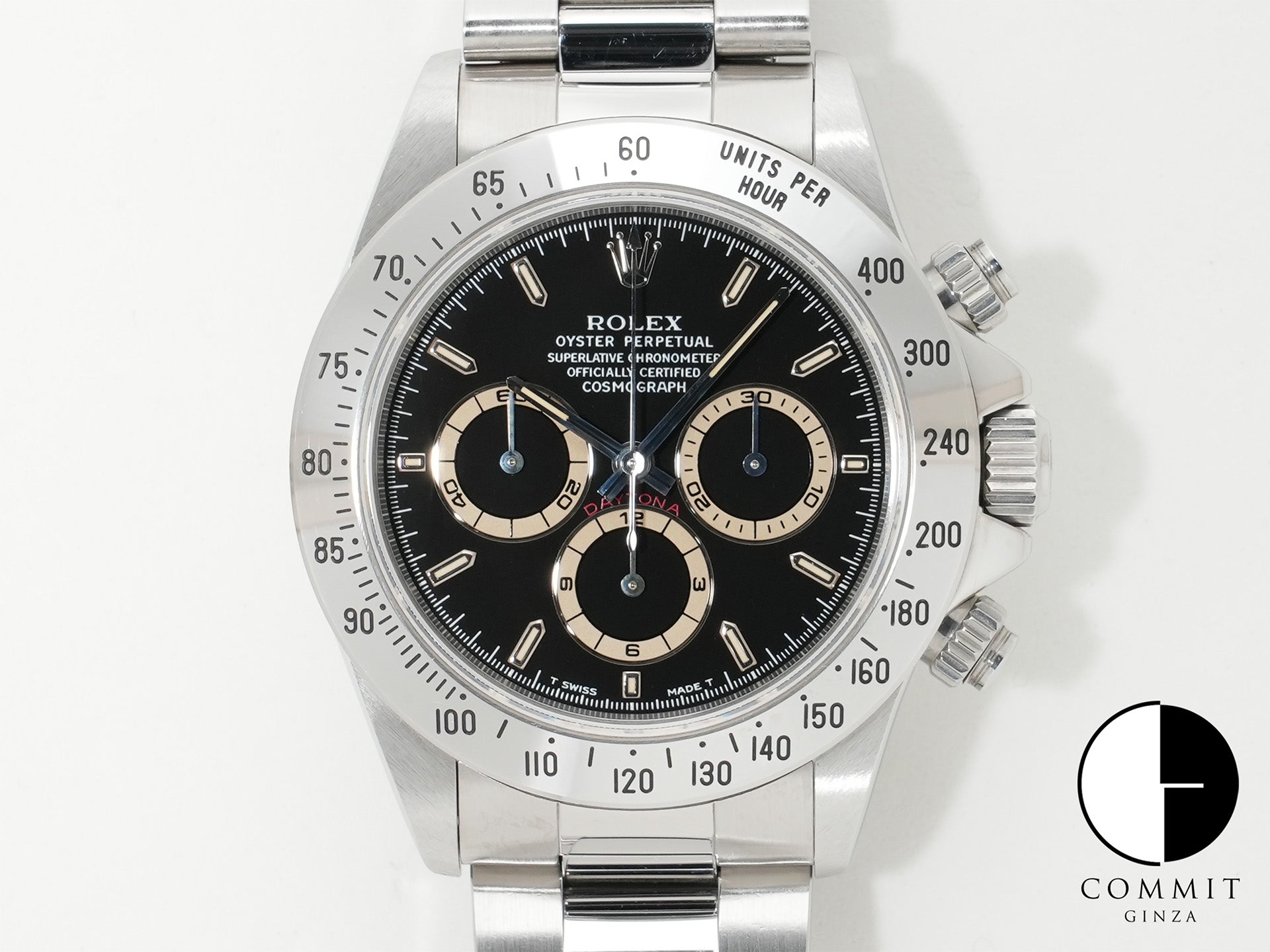 Rolex Daytona El Primero Ref. 16520 Stainless Steel Black Dial Pre-owned 79ijh9ir