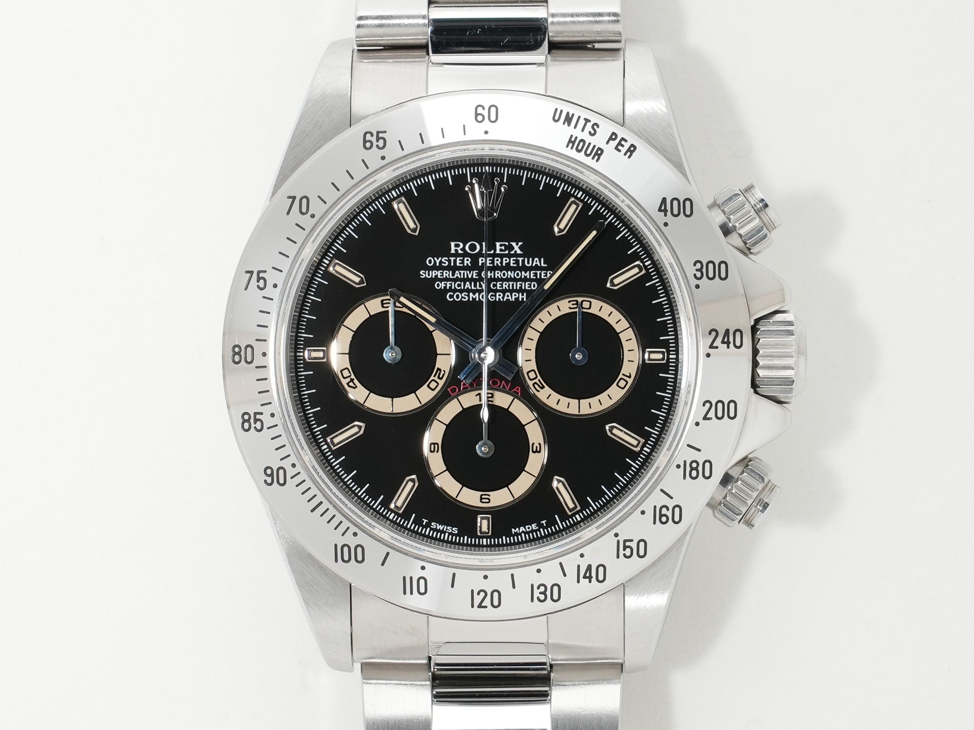 Rolex Daytona El Primero Ref. 16520 Stainless Steel Black Dial Pre-owned 79ijh9ir