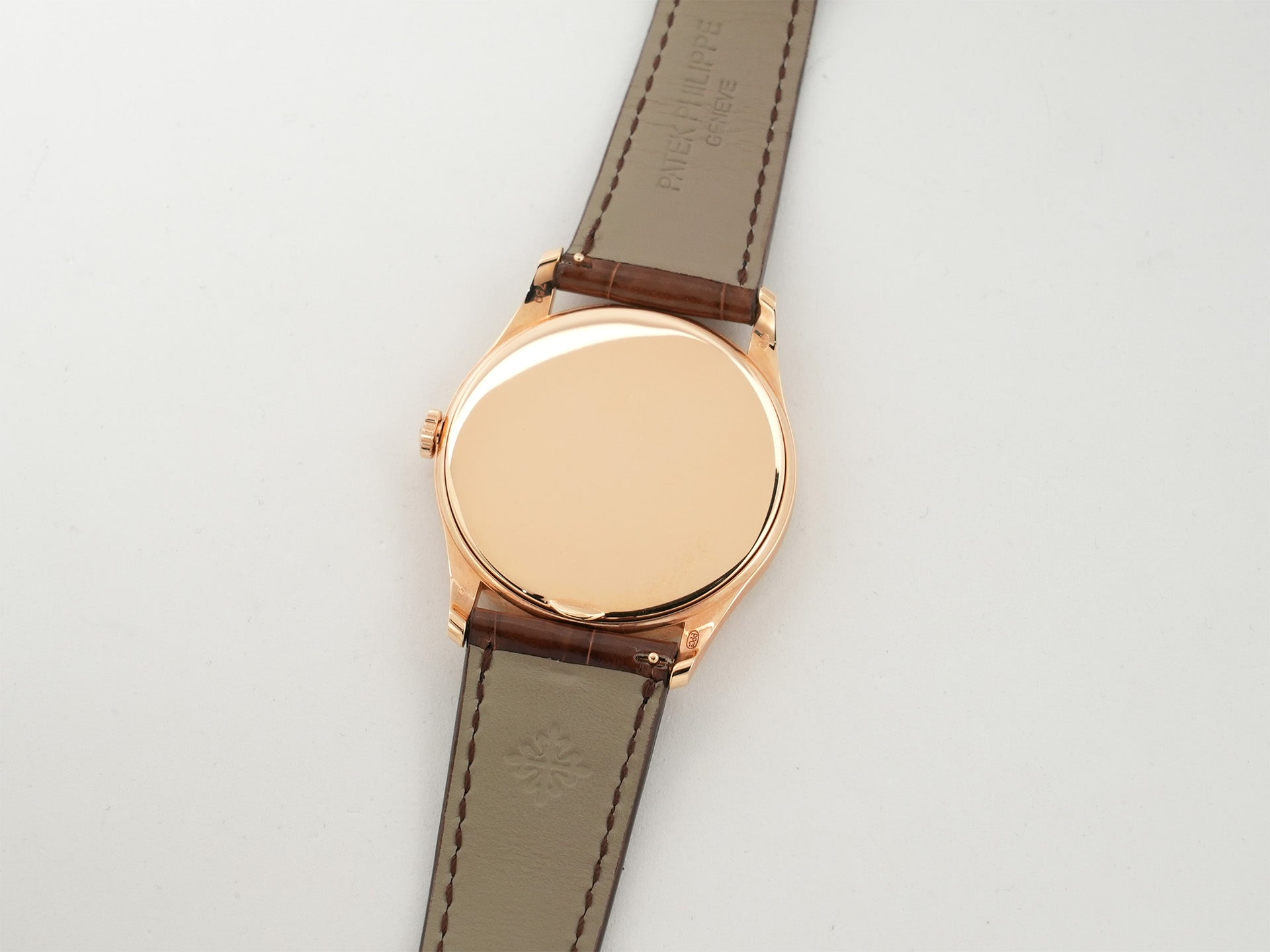 パテックフィリップ カラトラバ Ref.5196R-001 ローズゴールド シルバー文字盤 中古 s4gb8xg2