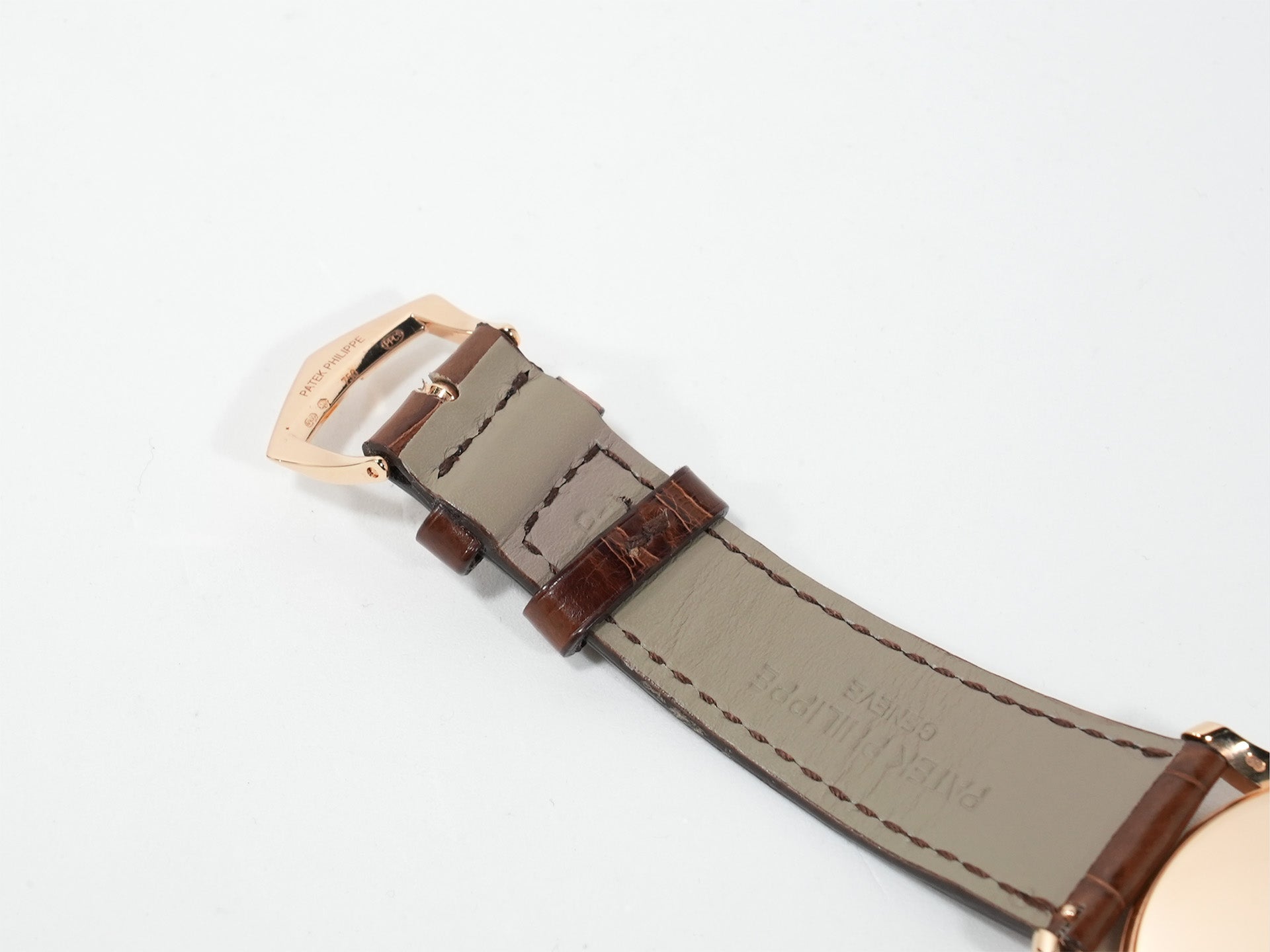 パテックフィリップ カラトラバ Ref.5196R-001 ローズゴールド シルバー文字盤 中古 s4gb8xg2