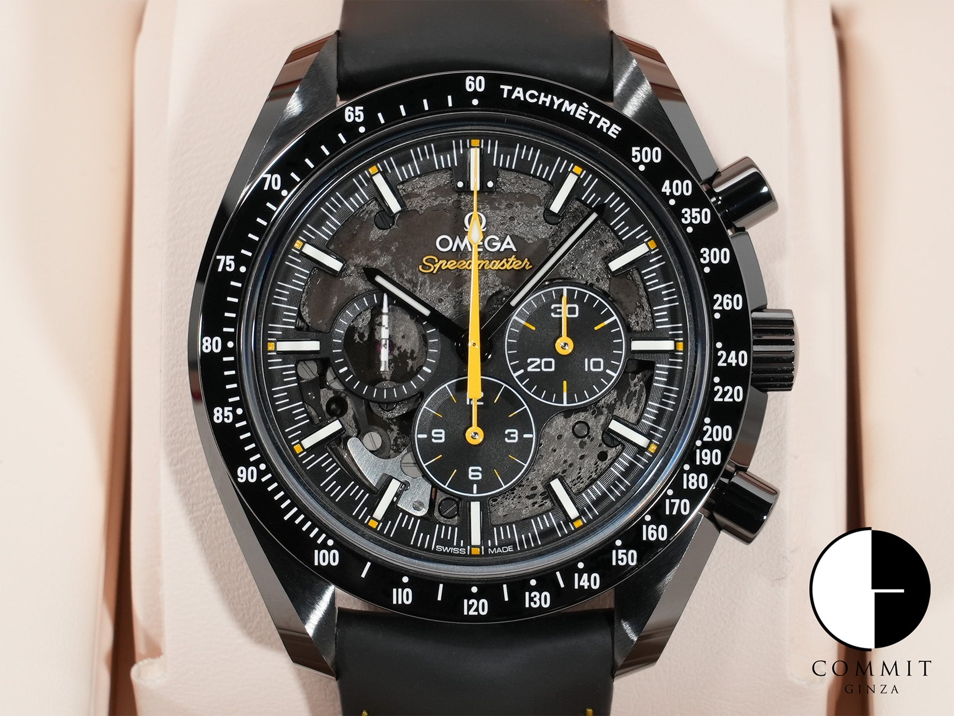 Omega Speedmaster Dark Side of the Moon Ref. 310.92.44.50.01.001 Black Ceramic Skeleton Dial Unused 92kkb4q8