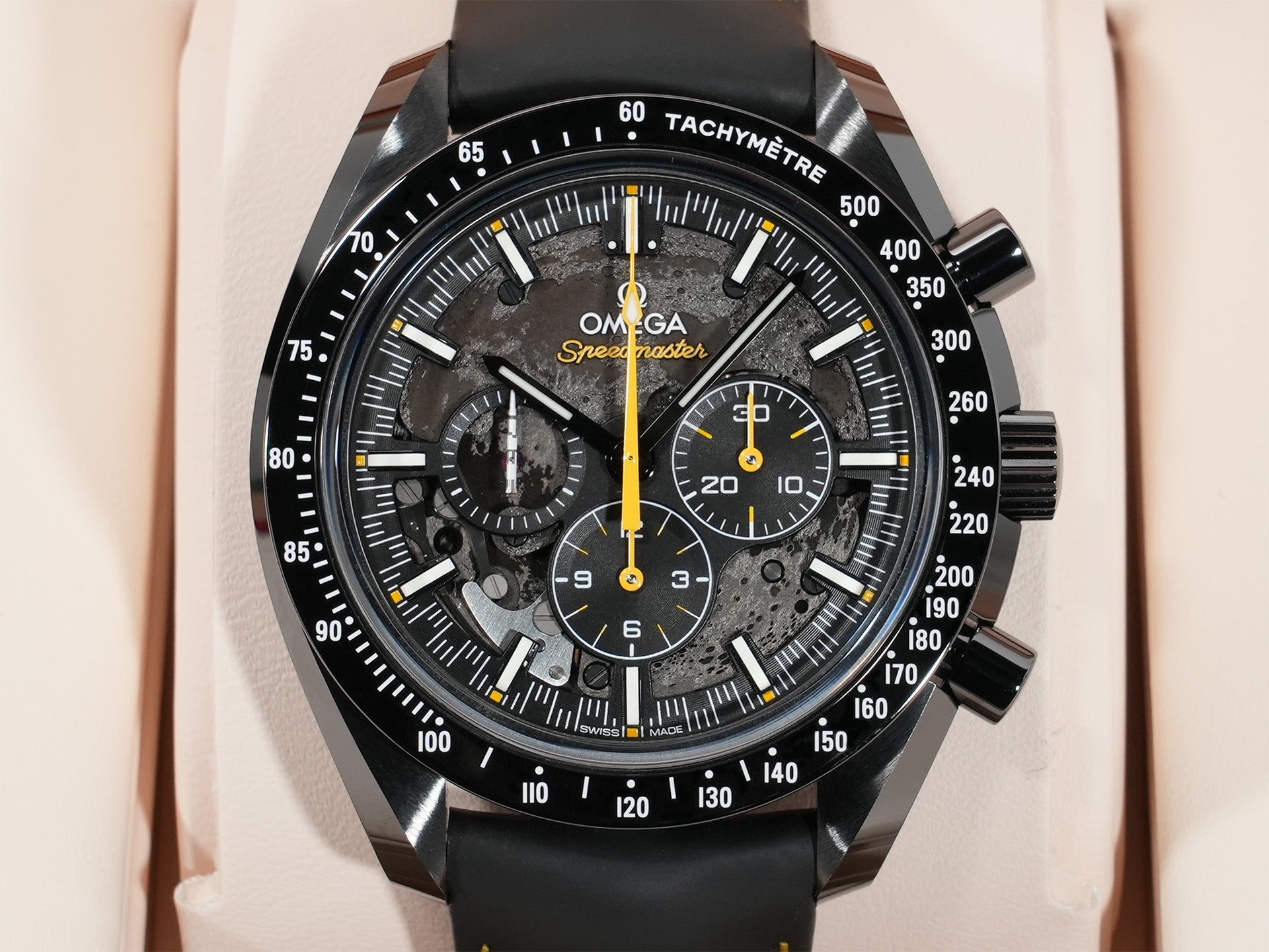 Omega Speedmaster Dark Side of the Moon Ref. 310.92.44.50.01.001 Black Ceramic Skeleton Dial Unused 92kkb4q8