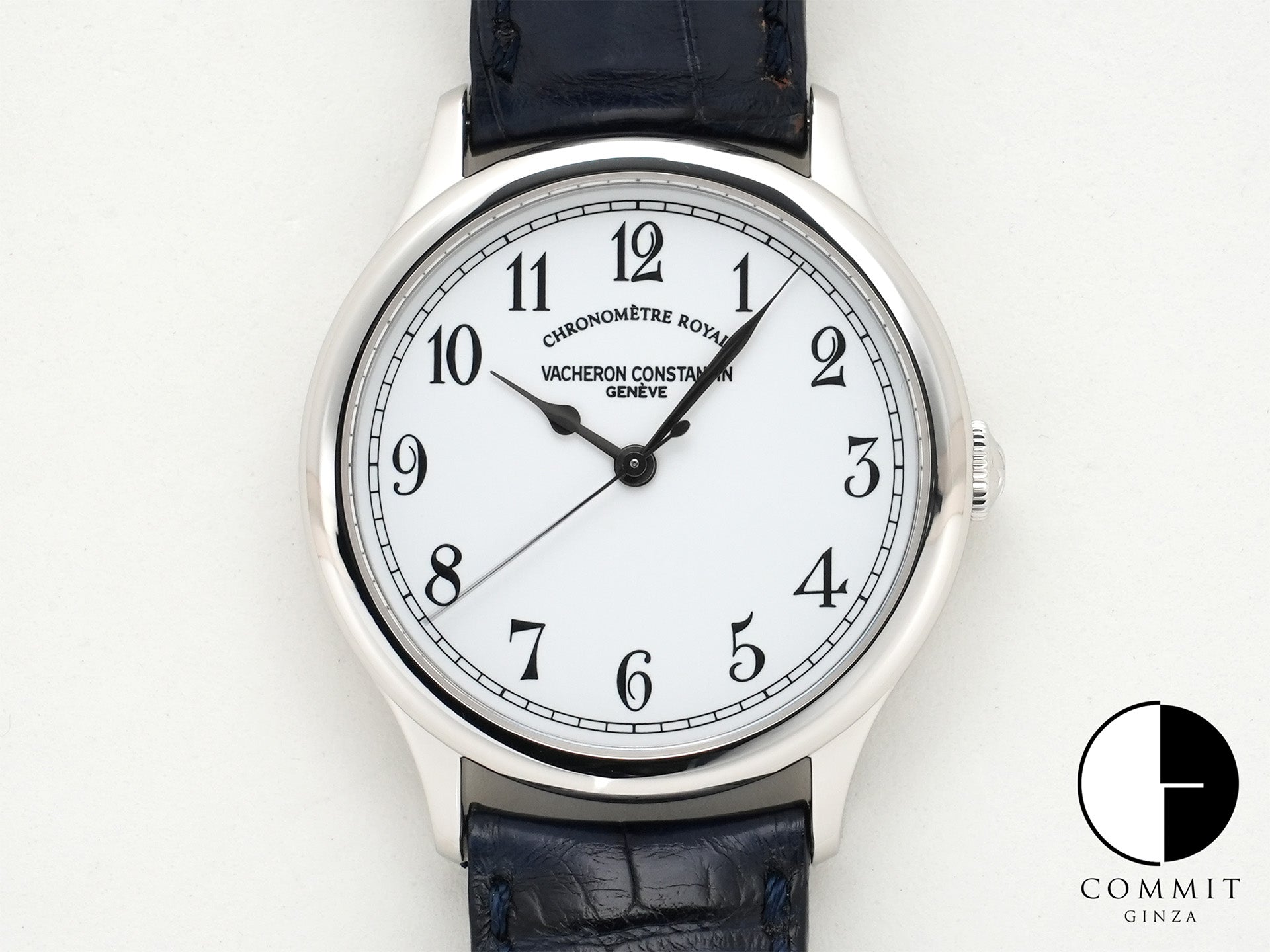 Vacheron Constantin Historiques Chronometer Royal 1907 Ref. 86122/000P-9362 Platinum Enamel Dial Excellent Condition 65zg7r4p