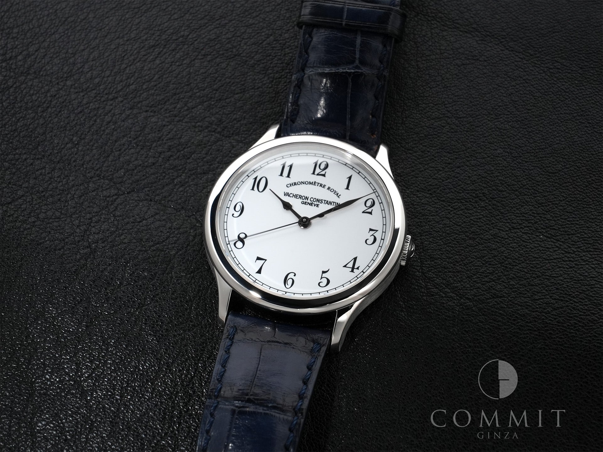 Vacheron Constantin Historiques Chronometer Royal 1907 Ref. 86122/000P-9362 Platinum Enamel Dial Excellent Condition 65zg7r4p