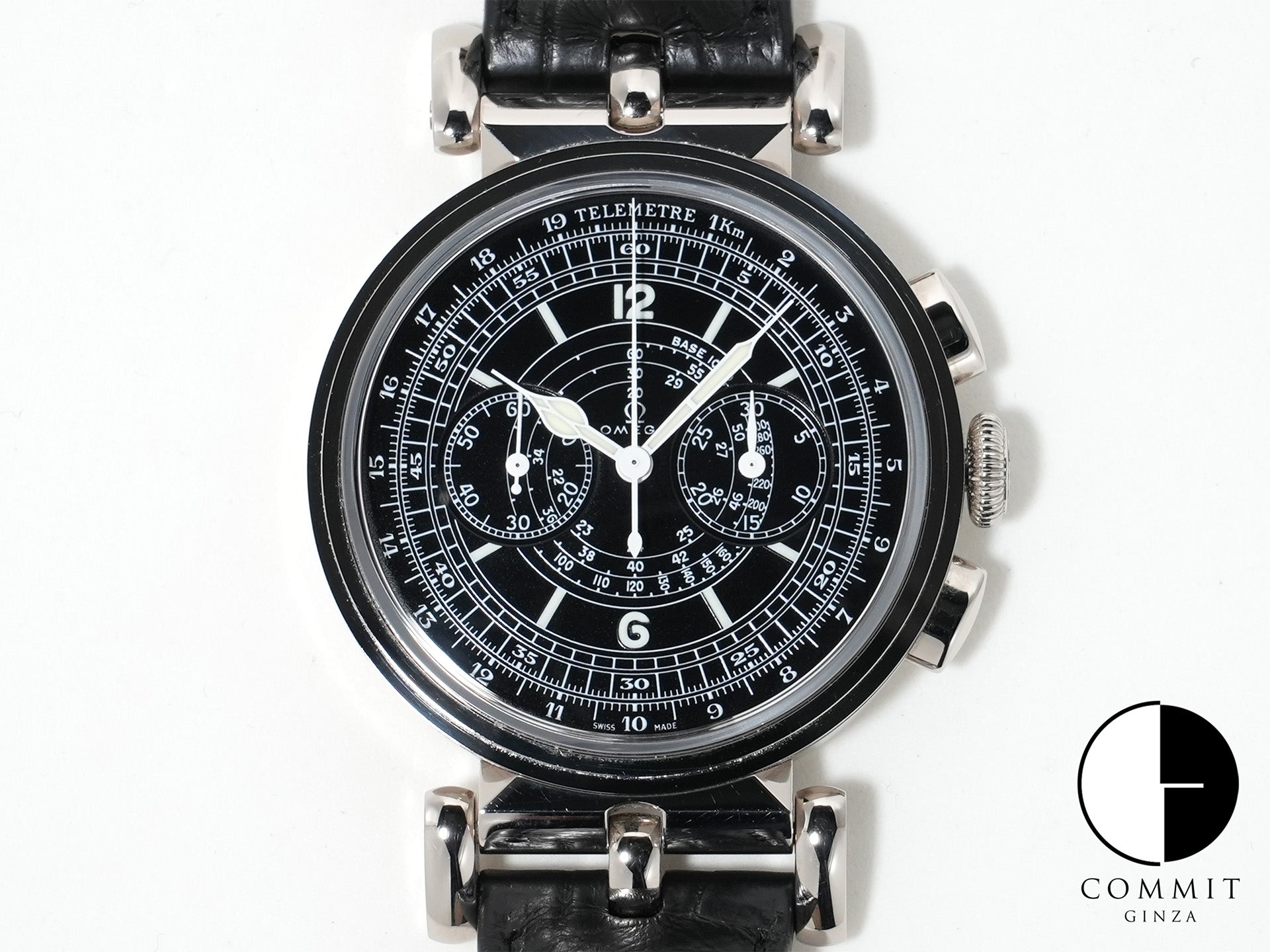 Completed [Scheduled for January 26, 2026] [a2vpw5dn] Omega Specialties Museum Ref. 516.53.38.50.01.001 White Gold Black Dial Excellent Condition a2vpw5dn