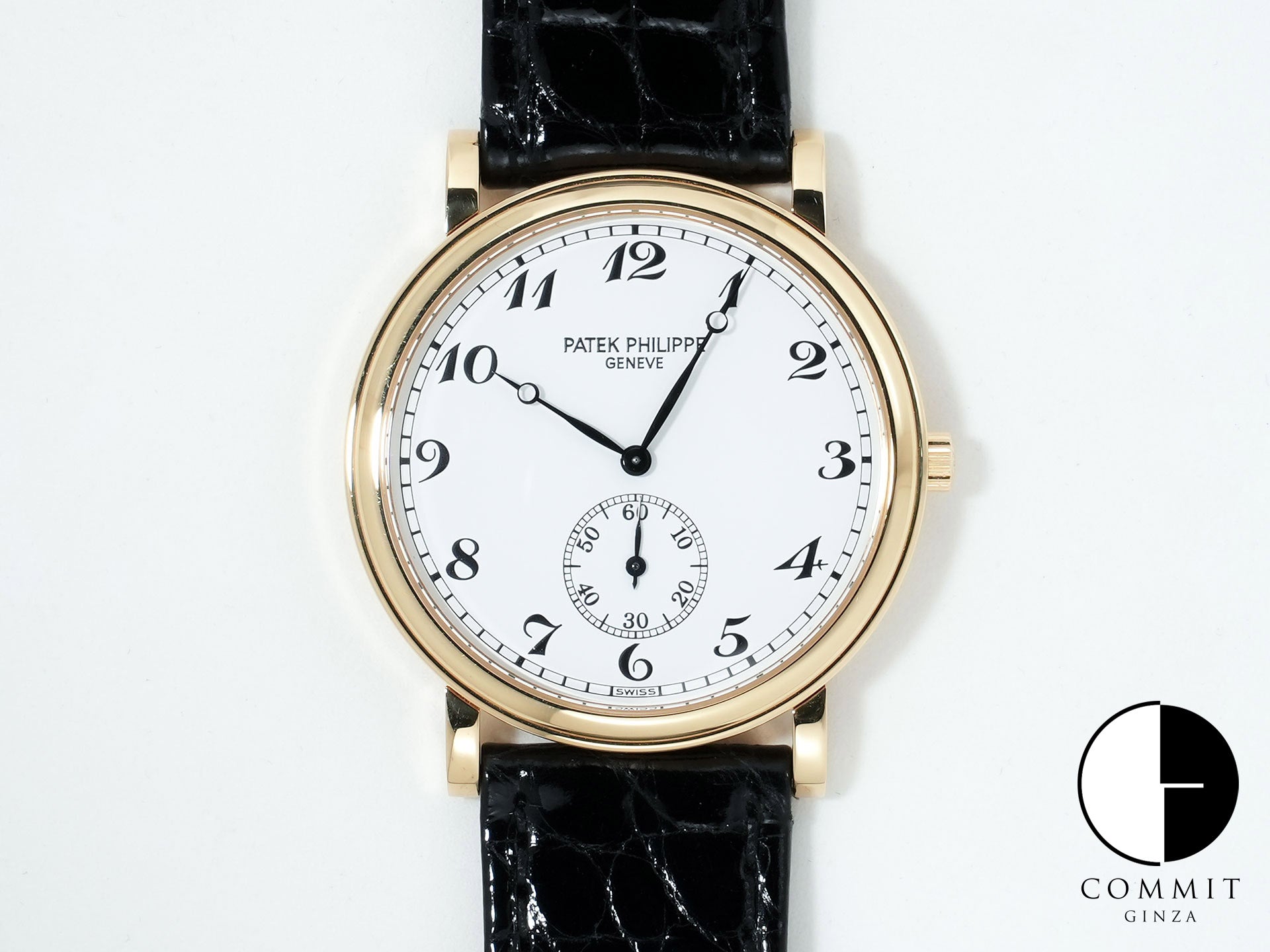 Patek Philippe Calatrava Ref. 5022J-013 Yellow Gold White Dial Pre-owned qkvnqc4o