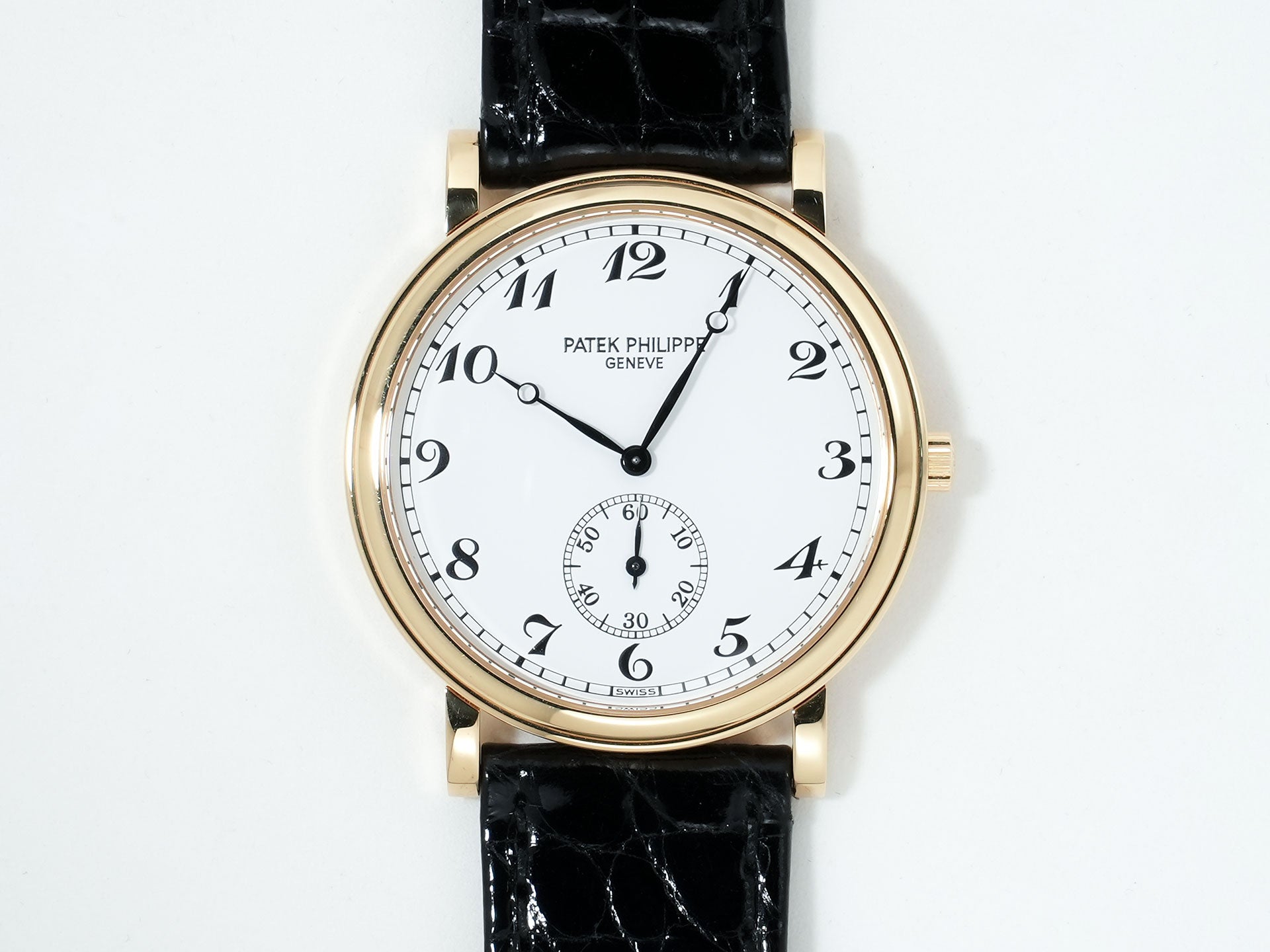 Patek Philippe Calatrava Ref. 5022J-013 Yellow Gold White Dial Pre-owned qkvnqc4o