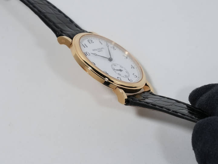 パテックフィリップ カラトラバ Ref.5022J-013 イエローゴールド ホワイト文字盤 中古 qkvnqc4o