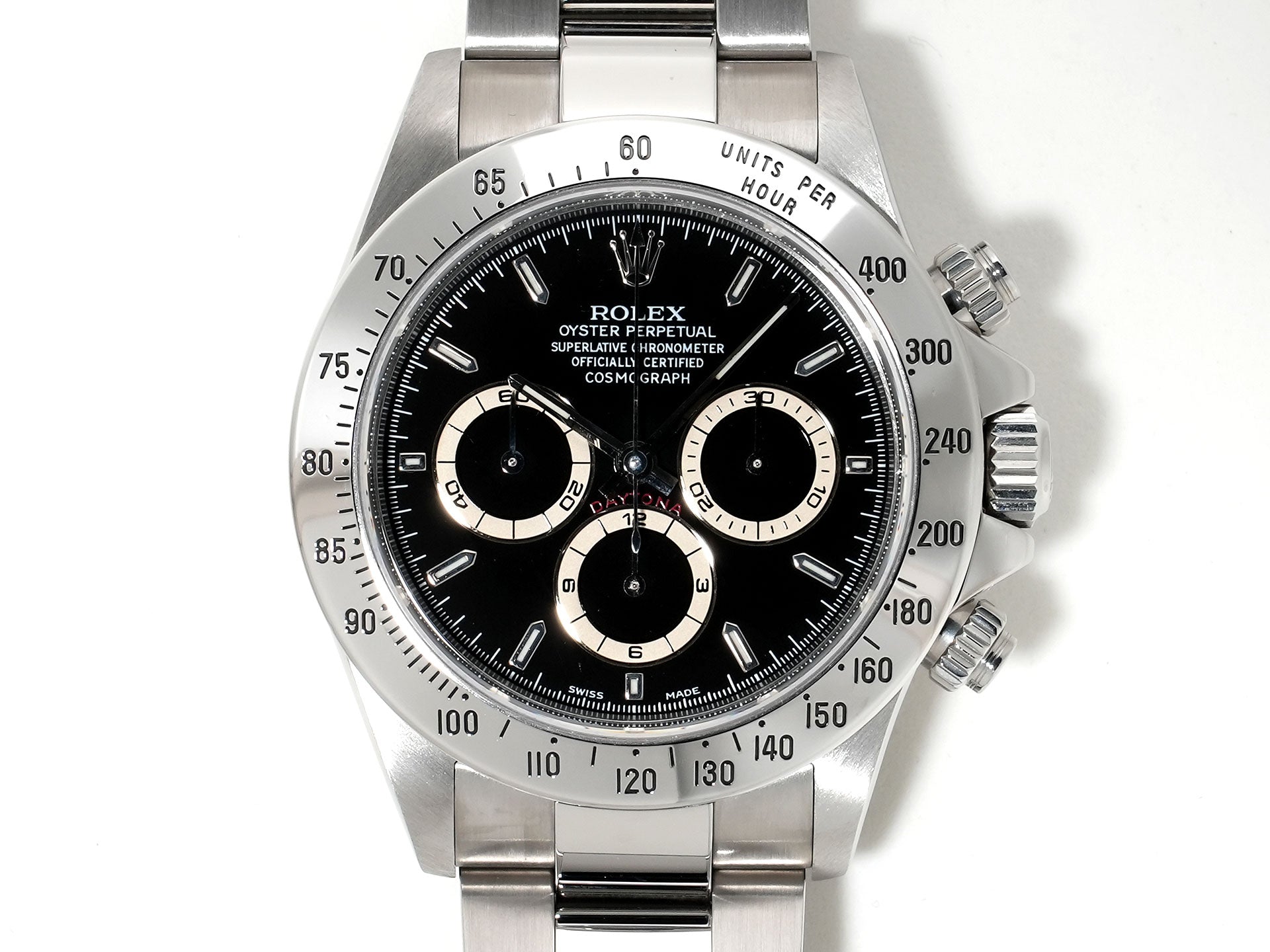 ロレックス デイトナ エルプリメロ Ref.16520 ステンレススチール ブラック文字盤 美中古 hcp9e9qo