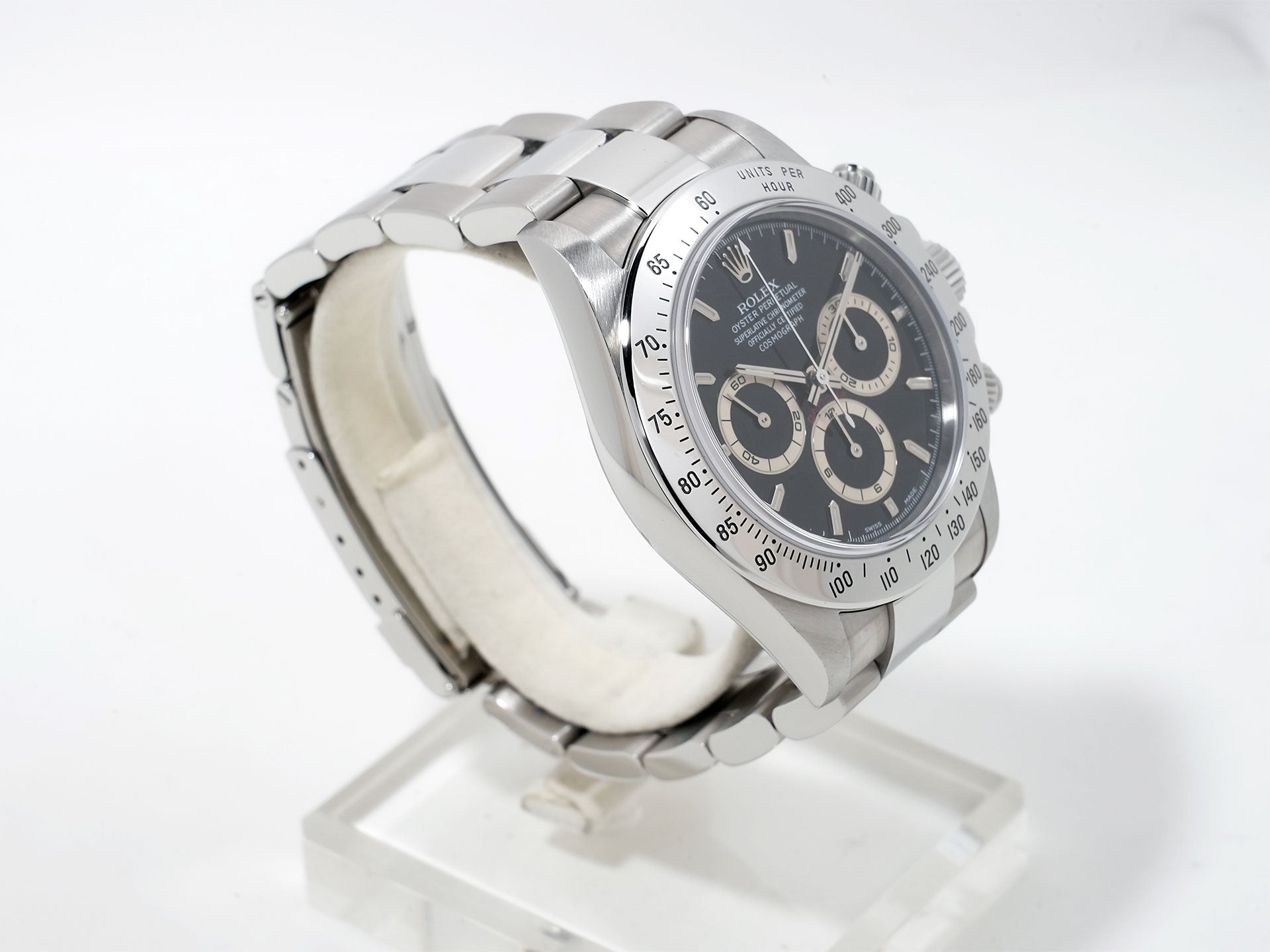 ロレックス デイトナ エルプリメロ Ref.16520 ステンレススチール ブラック文字盤 美中古 hcp9e9qo