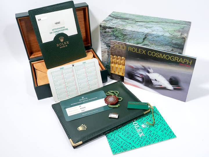 ロレックス デイトナ エルプリメロ Ref.16520 ステンレススチール ブラック文字盤 美中古 hcp9e9qo