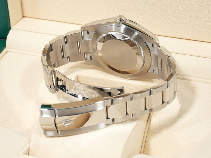 Rolex Datejust 41 Ref. 126300 Stainless Steel Slate Roman Dial Oyster Bracelet Excellent Condition u393nxbw