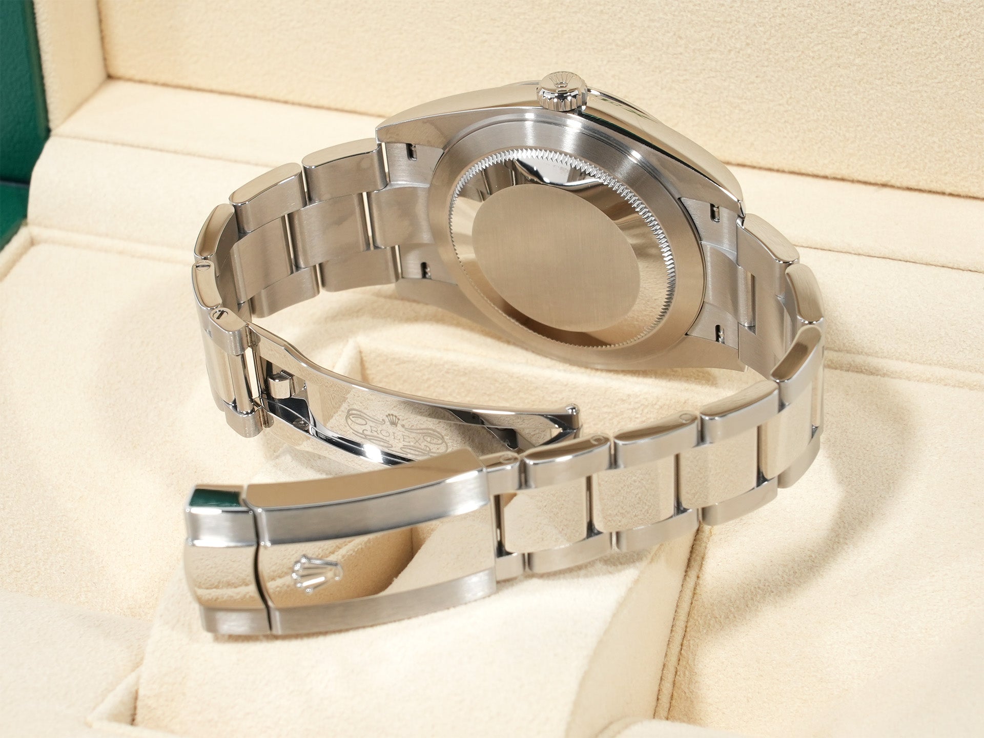 Rolex Datejust 41 Ref. 126300 Stainless Steel Slate Roman Dial Oyster Bracelet Excellent Condition u393nxbw