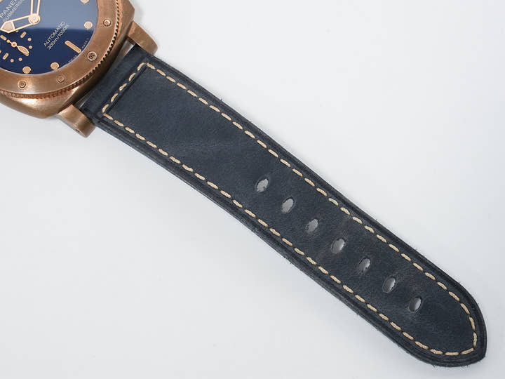 パネライ サブマーシブル ブロンゾ ブルー アビッソ Ref.PAM01074 ブロンズ ブルー文字盤 美中古 sh99gozs