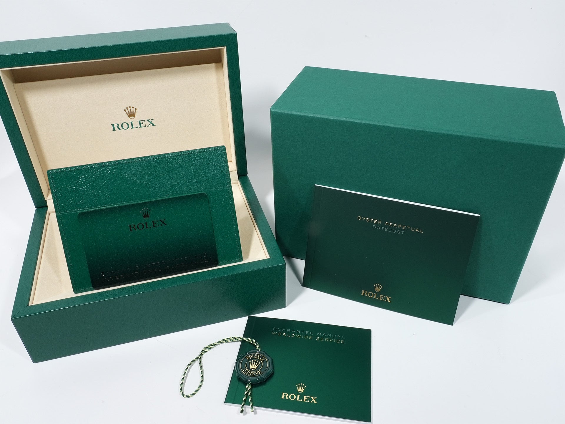 Rolex Datejust 41 Ref. 126300 Stainless Steel Black Dial Jubilee Bracelet Unused jr85evbj