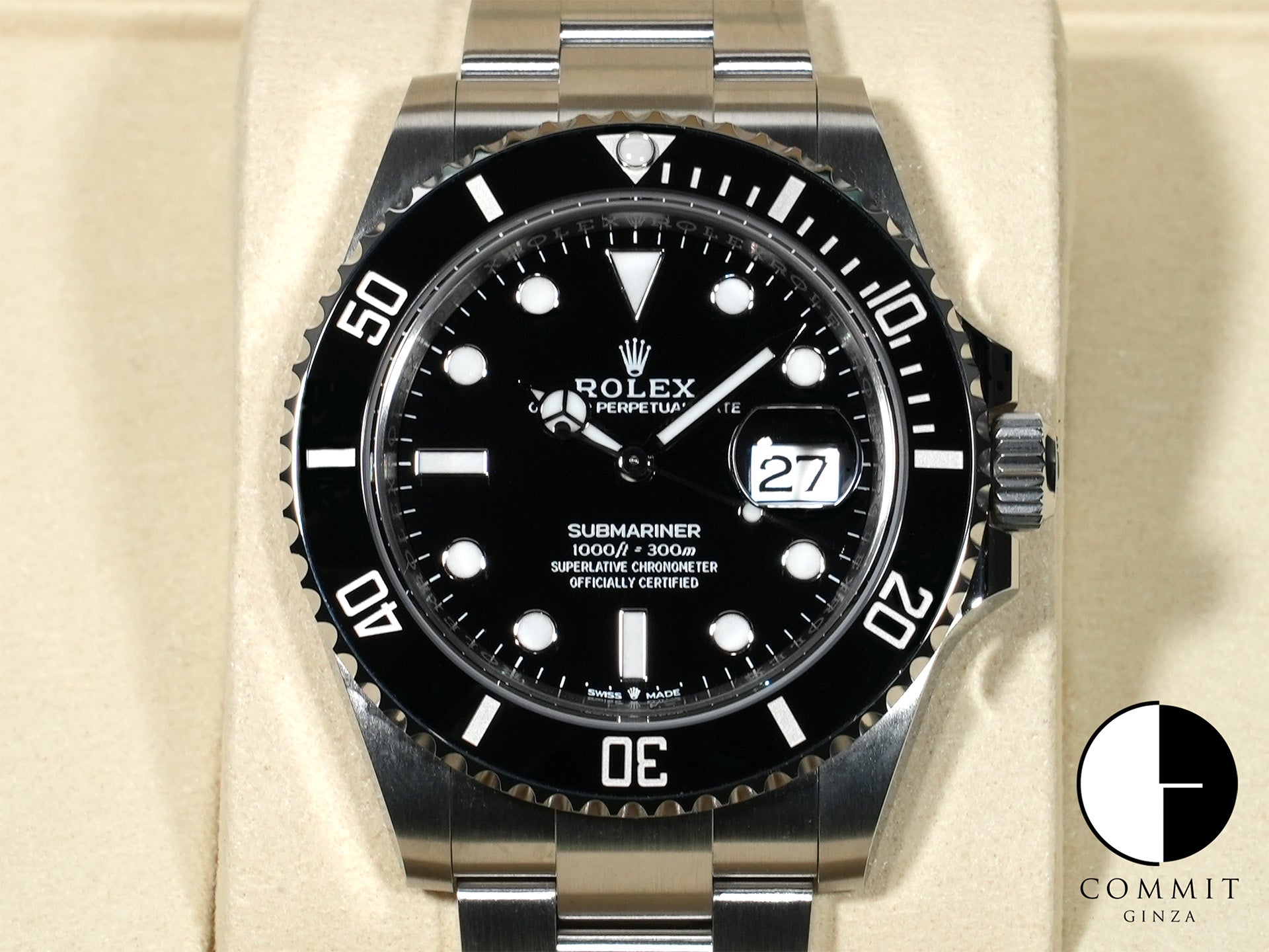 Rolex Submariner Date Ref. 126610LN Stainless Steel Black Dial Unused h4gugp7d