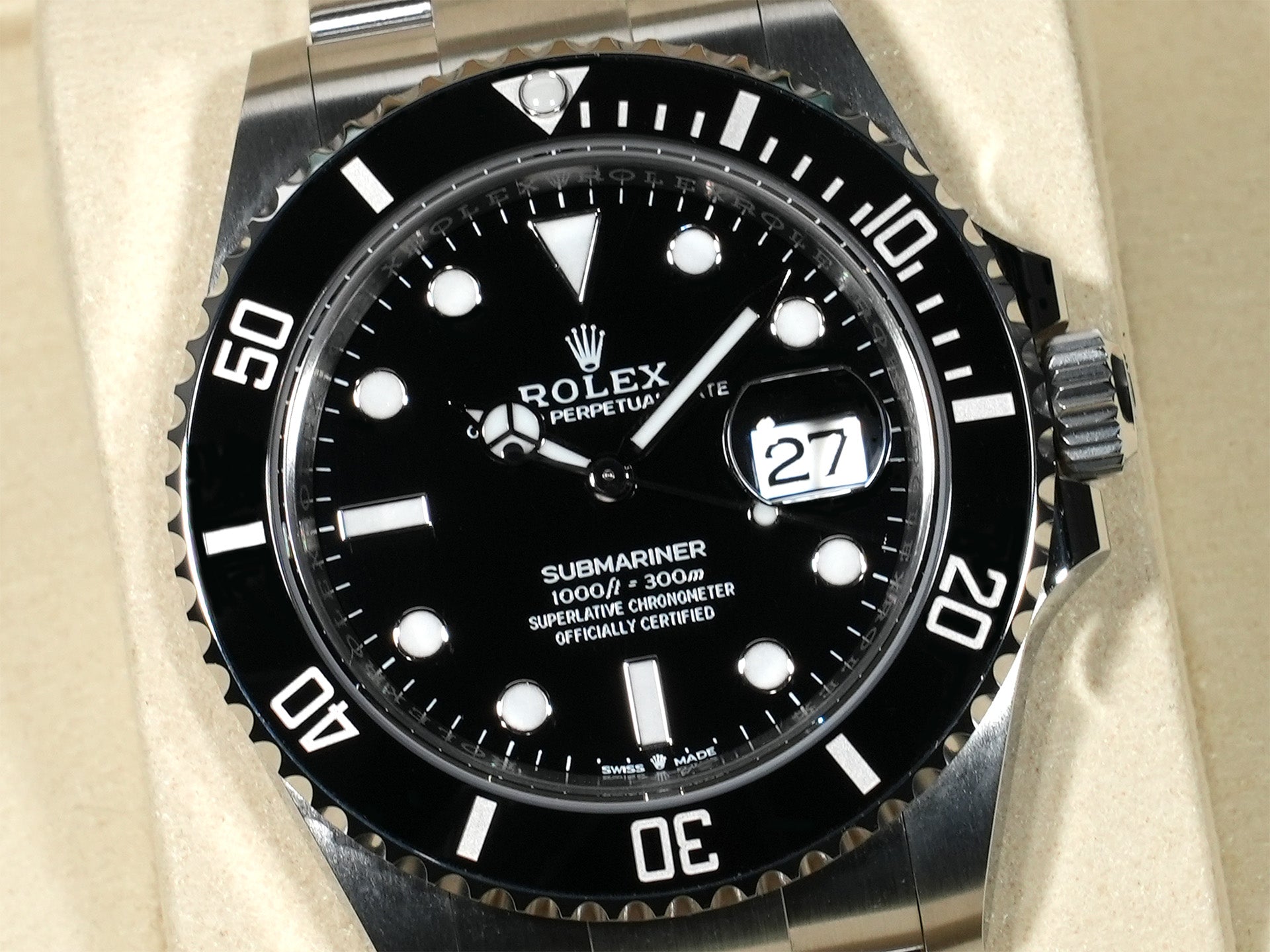 ロレックス サブマリーナー デイト Ref.126610LN ステンレススチール ブラック文字盤 未使用 h4gugp7d