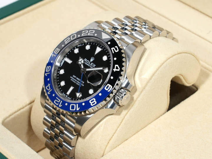 Rolex GMT-Master II Ref. 126710BLNR Stainless Steel with Black Dial and Jubilee Bracelet, Unused, jukky9m8