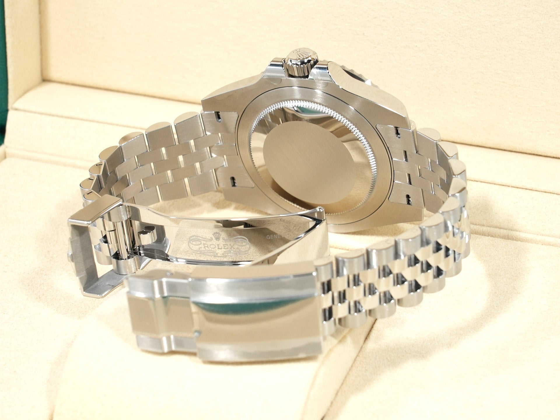 Rolex GMT-Master II Ref. 126710BLNR Stainless Steel with Black Dial and Jubilee Bracelet, Unused, jukky9m8