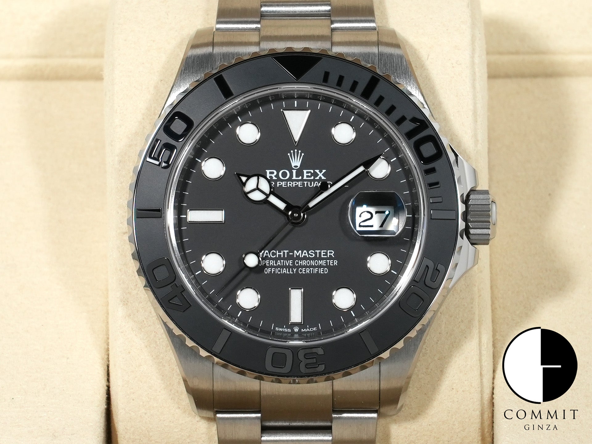 Rolex Yacht-Master 42 Ref. 226627 RLX Titanium Black Dial Unused kf65rd8u