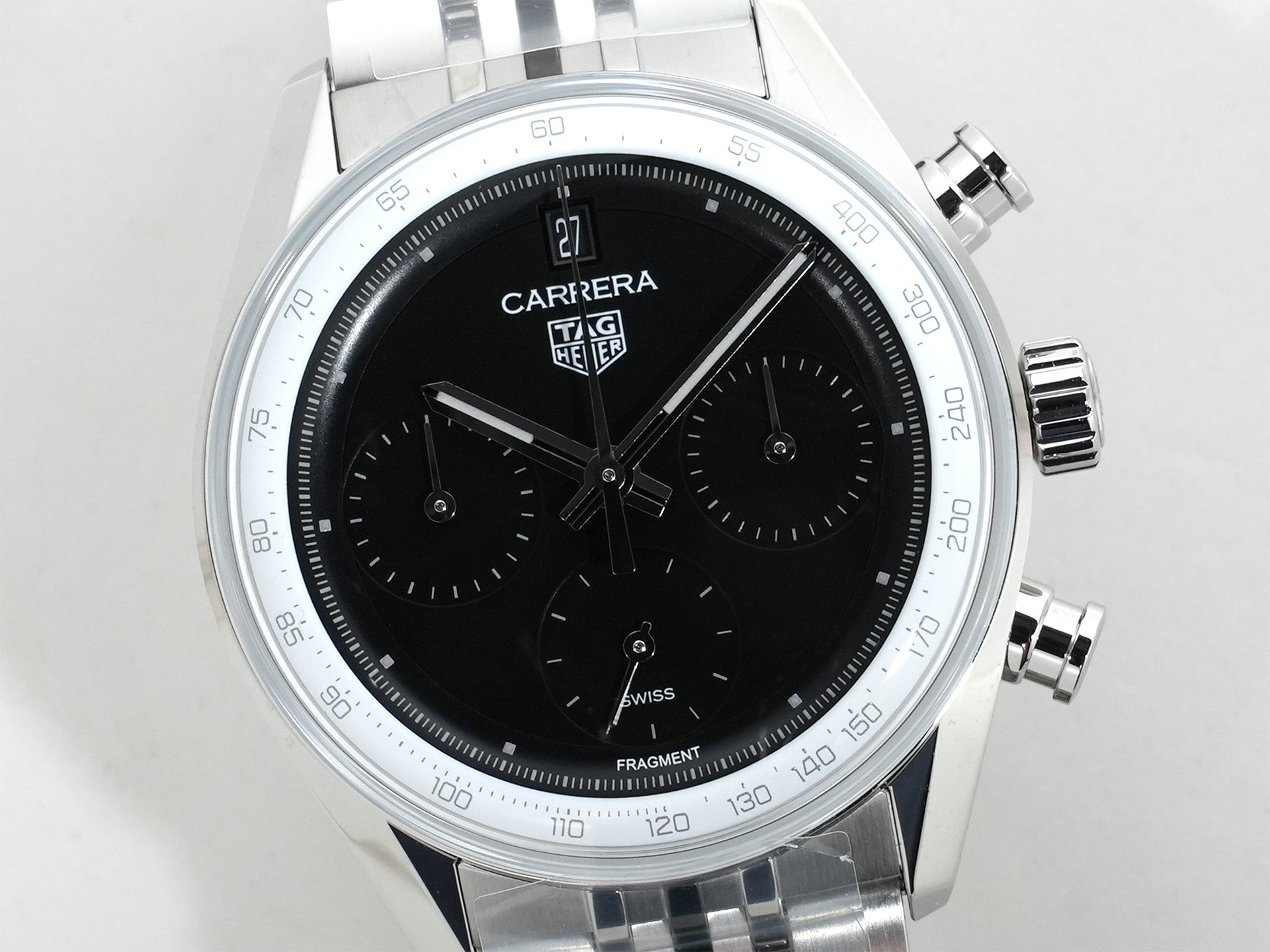 Tag Heuer Carrera Fragment Ref. CBS221B.BA0045 Stainless Steel Black Dial Unused wptrr8gp