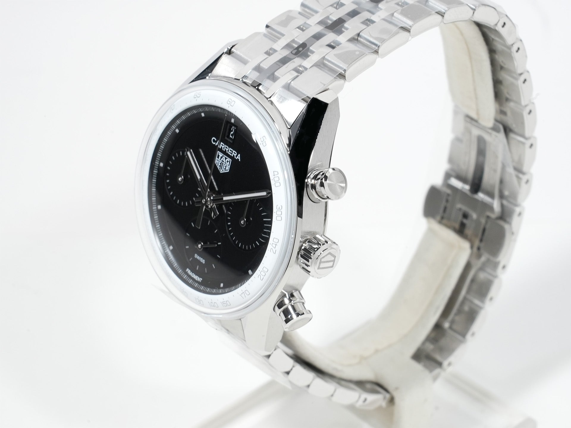 Tag Heuer Carrera Fragment Ref. CBS221B.BA0045 Stainless Steel Black Dial Unused wptrr8gp