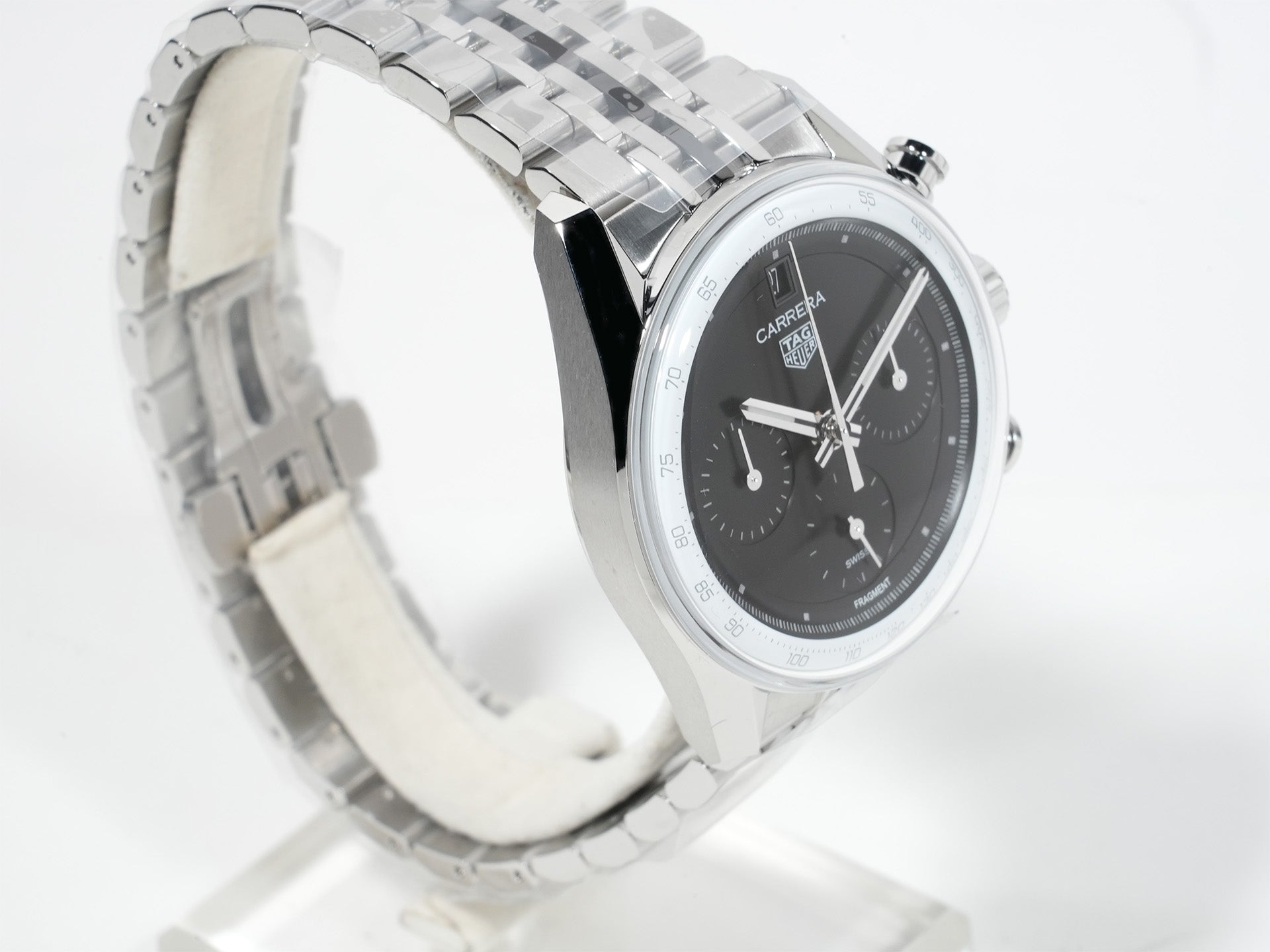 Tag Heuer Carrera Fragment Ref. CBS221B.BA0045 Stainless Steel Black Dial Unused wptrr8gp