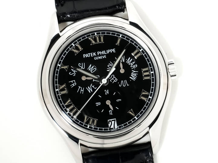 パテックフィリップ アニュアルカレンダー Ref.5035P-001 プラチナ ブラック文字盤 美品 9v9hkcw5