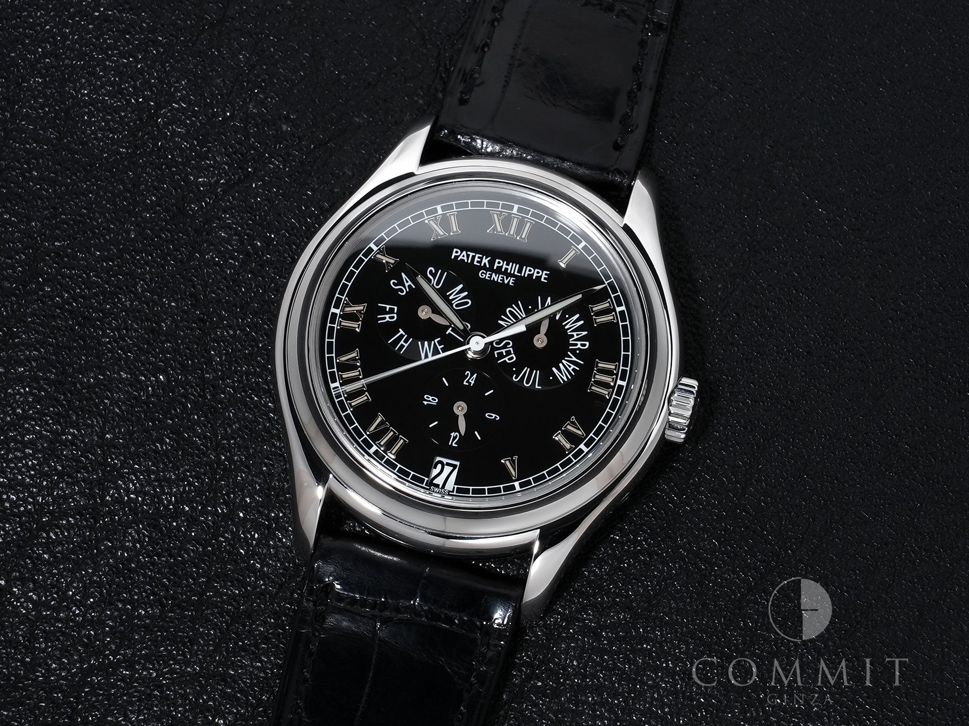パテックフィリップ アニュアルカレンダー Ref.5035P-001 プラチナ ブラック文字盤 美品 9v9hkcw5