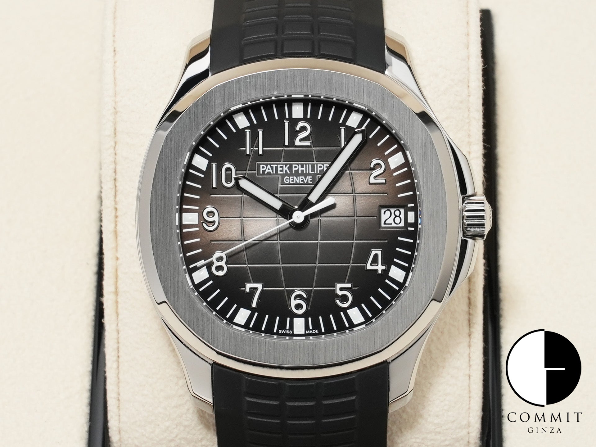 Patek Philippe Aquanaut Ref. 5167A-001 Stainless Steel Black Dial Excellent Condition vtzgh4uv