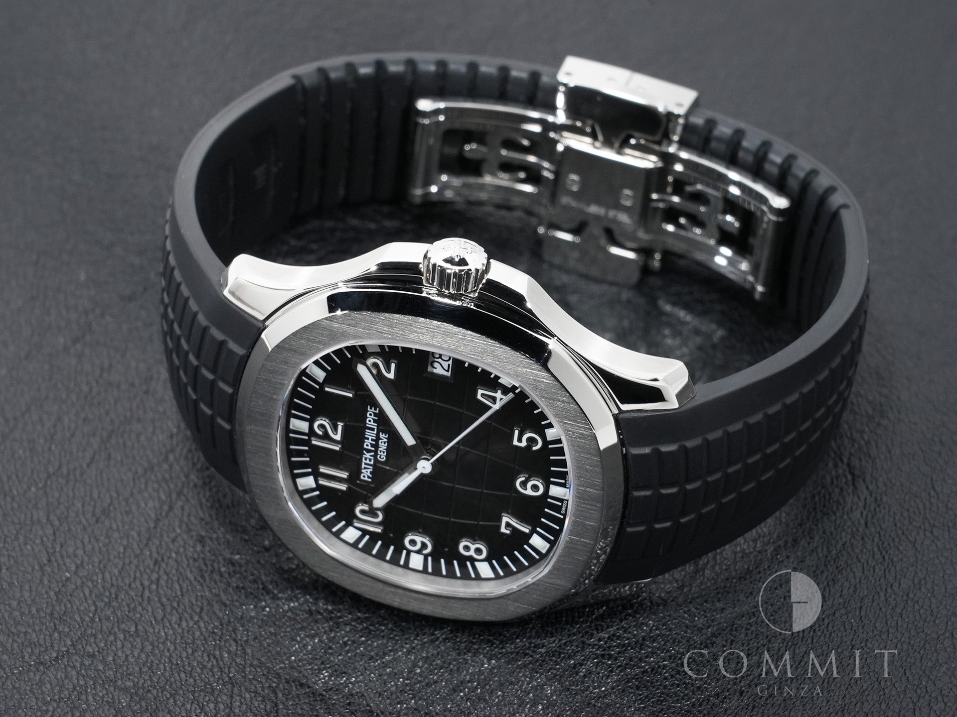 Patek Philippe Aquanaut Ref. 5167A-001 Stainless Steel Black Dial Excellent Condition vtzgh4uv